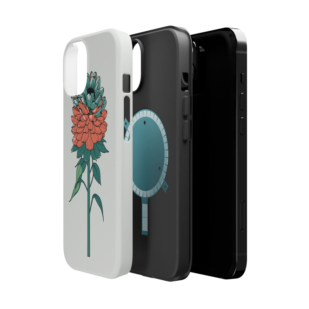 iPhone Serene Ranunculus Stack Design Slim Everyday Designer Case · iPhone Case