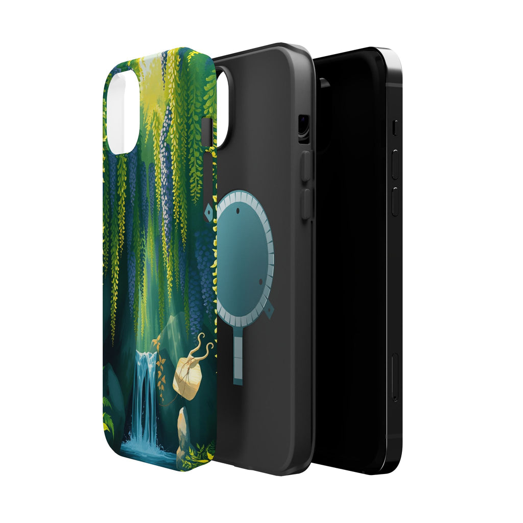 iPhone Wisteria Cascade Mystic Art Bold Modern Everyday Snap Case · iPhone Case