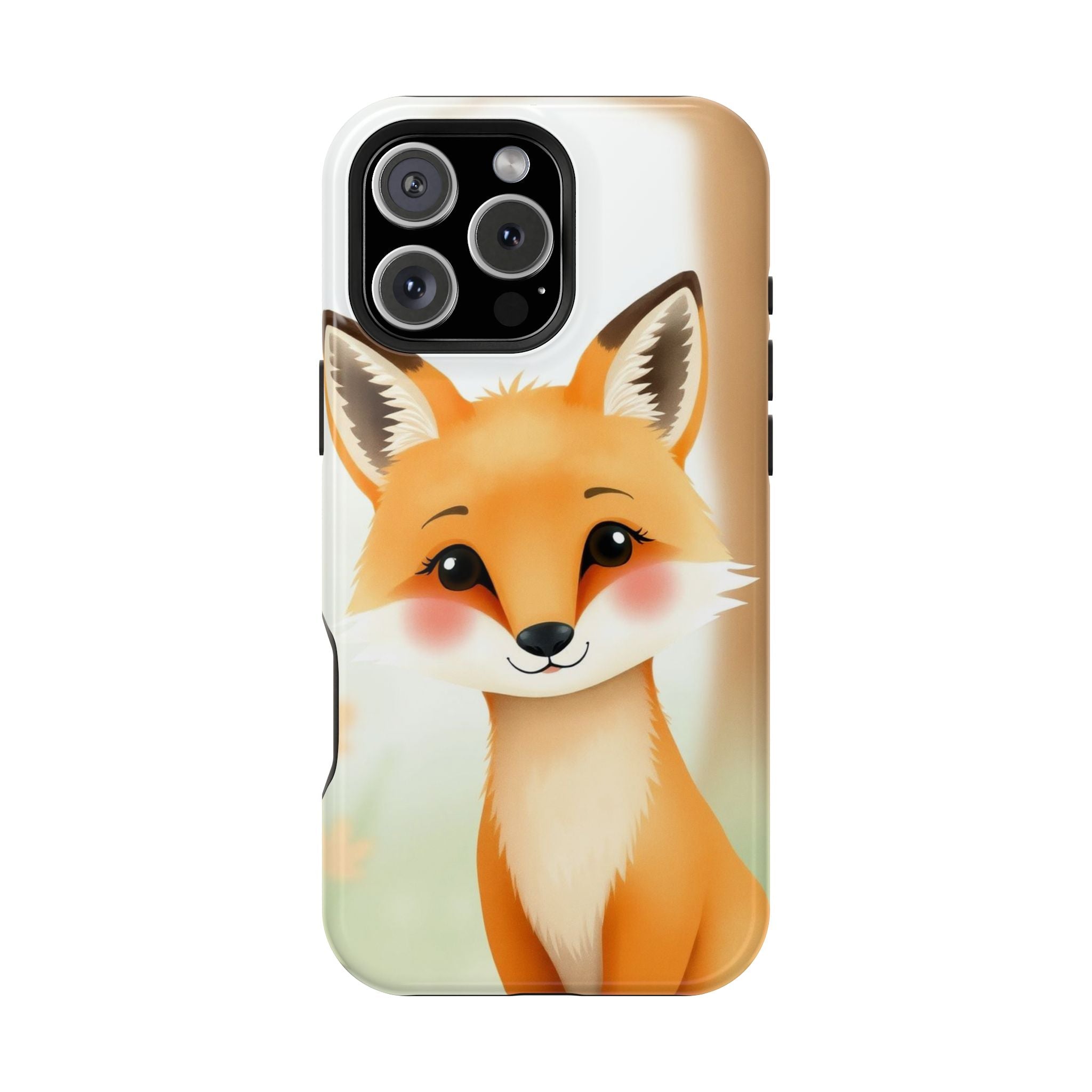 iPhone Watercolor Fox Portrait Kids Fun iPhone Phone Case Gift Slim · iPhone Cas