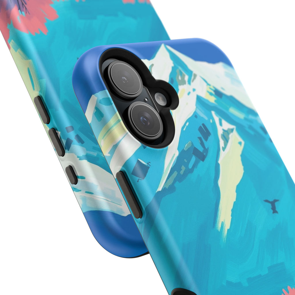 iPhone Snow Field Electric Art Slim Everyday Designer Case · iPhone Case