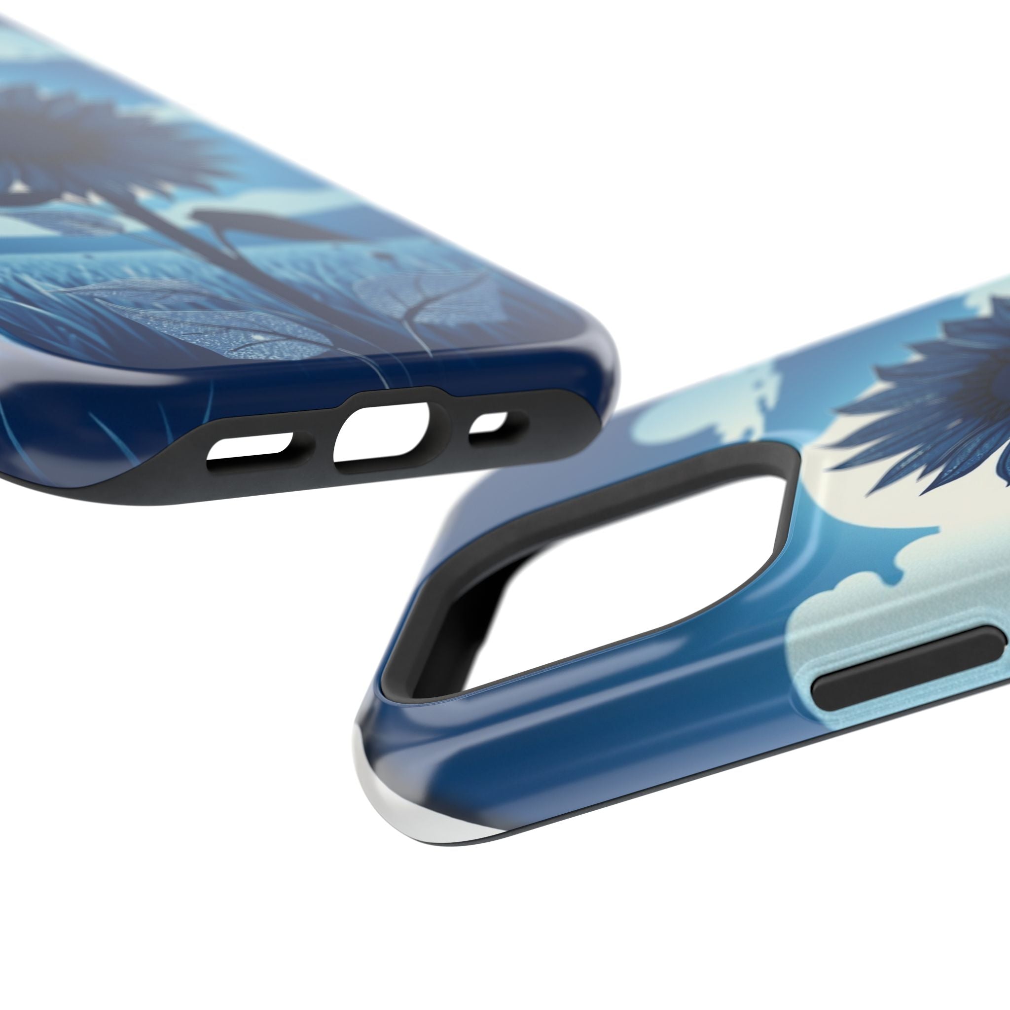 iPhone Sunflower Prairie Paper Cut Art Slim Everyday Designer Case · iPhone Case