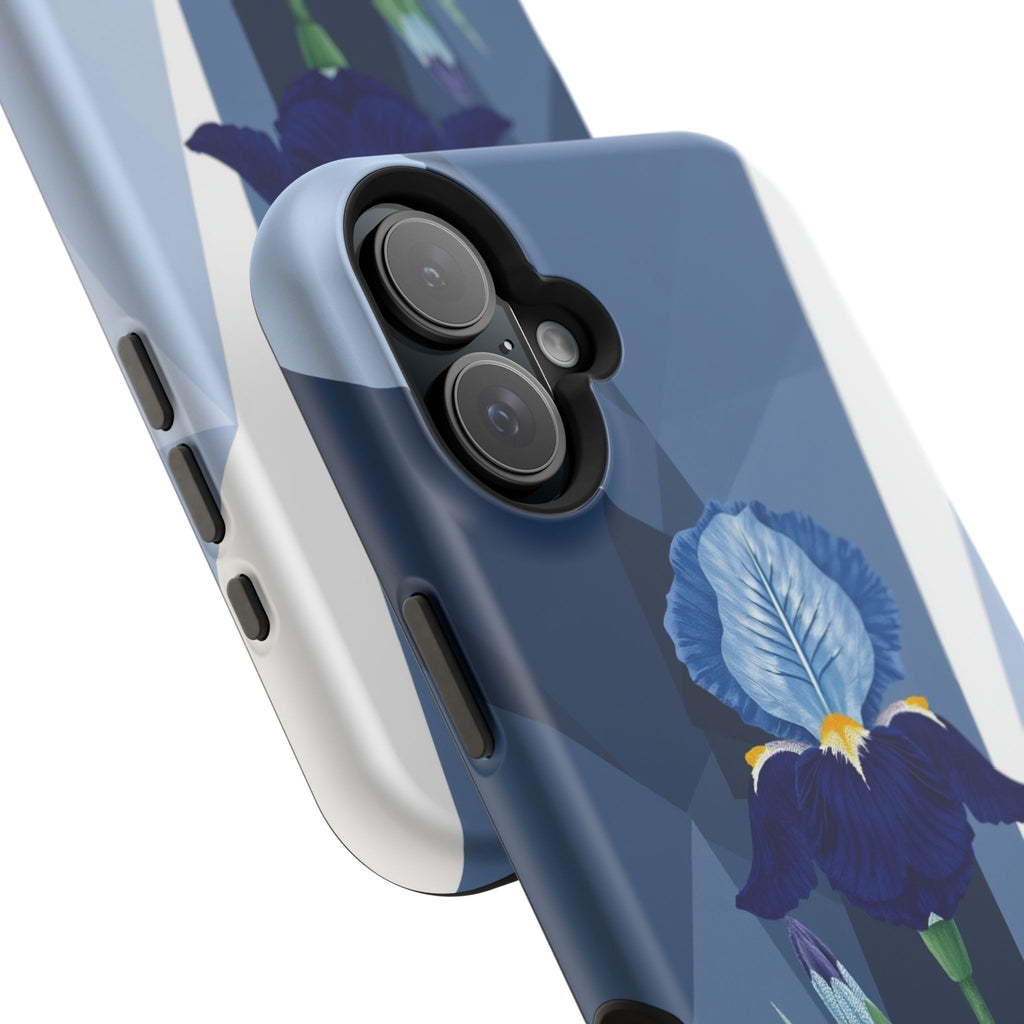iPhone Earthy Iris Garden Design Bold Modern Everyday Snap Case · iPhone Case