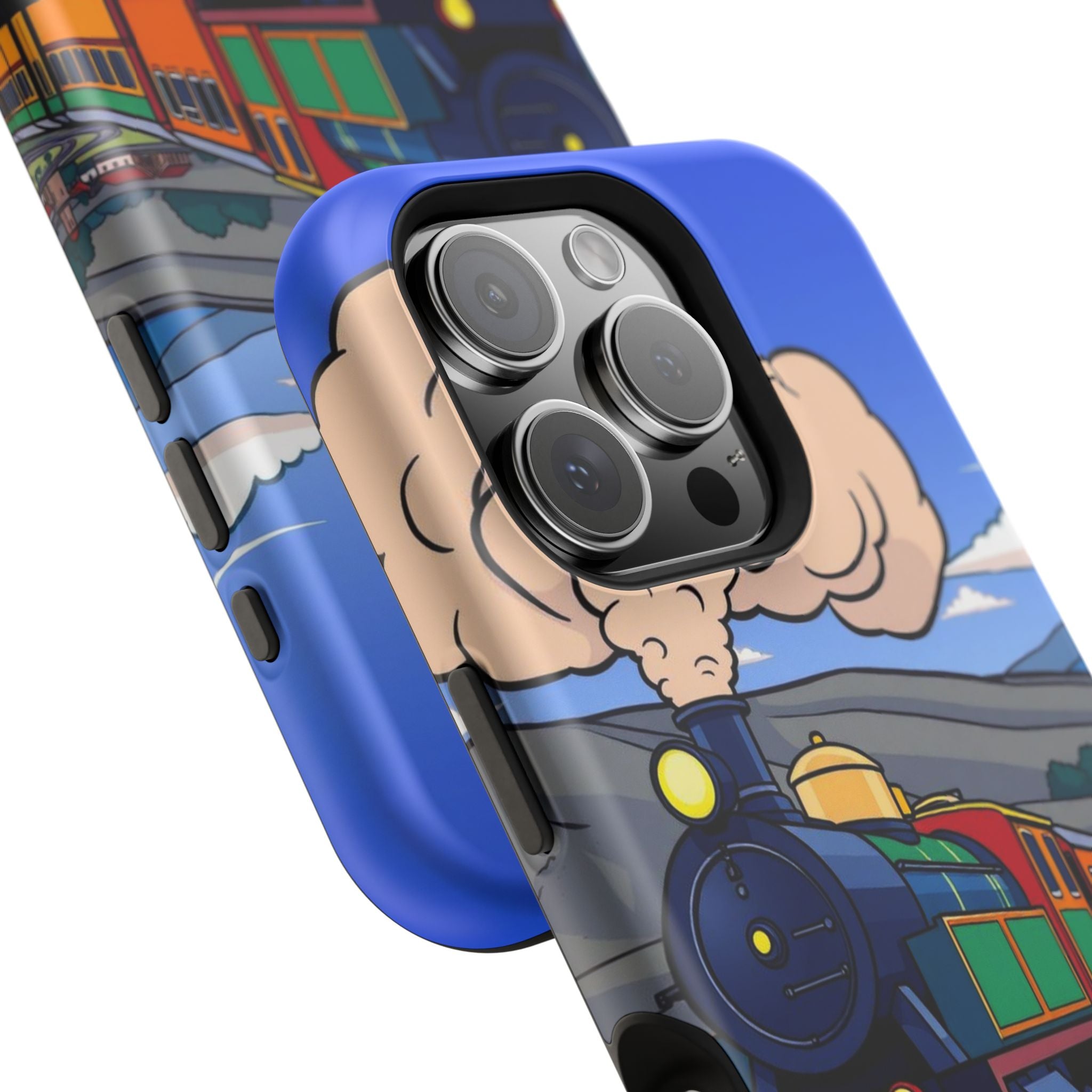 iPhone Steam Locomotive Puff Kids Fun iPhone Phone Case Gift Slim · iPhone Case