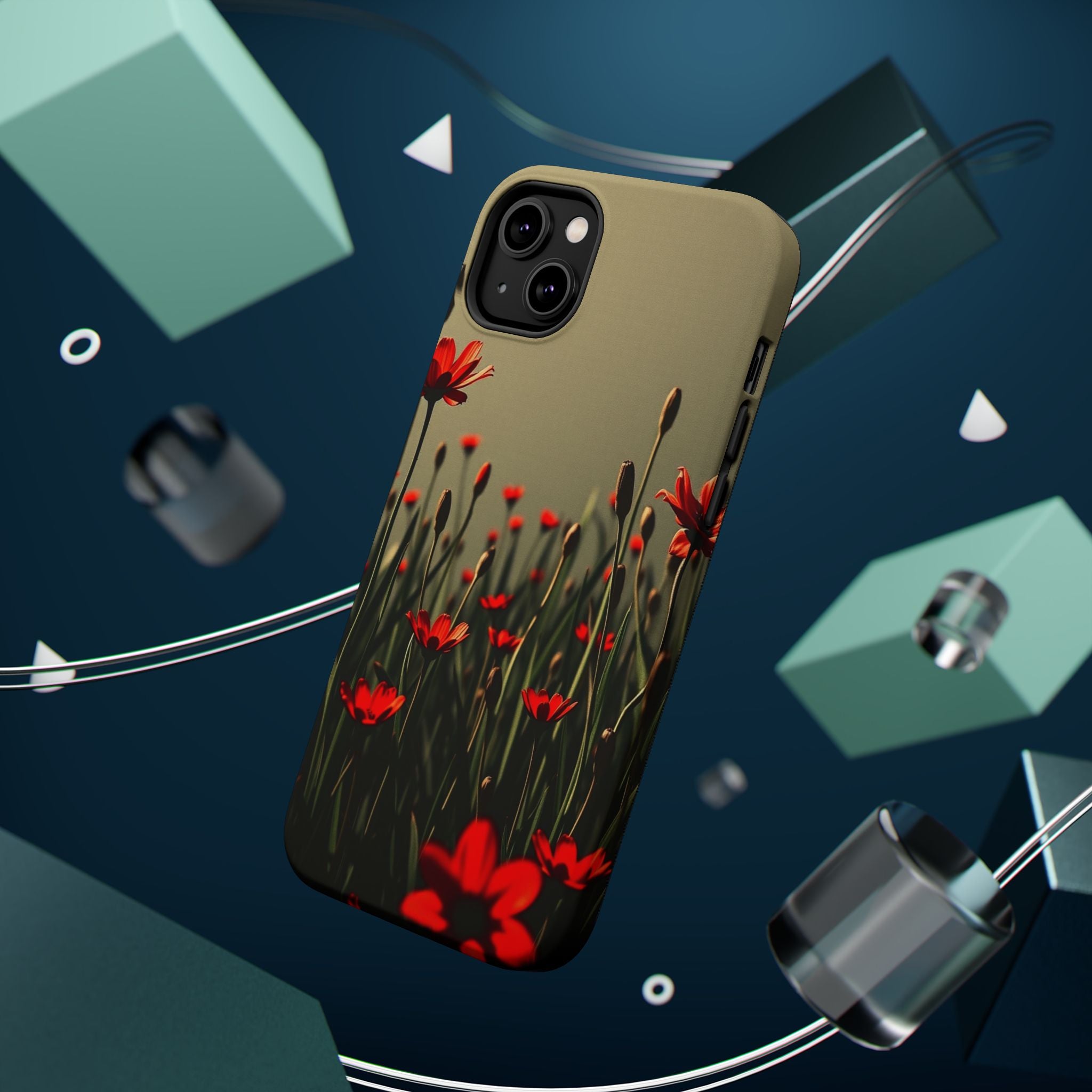 iPhone Vibrant Spring Meadow Design Slim Everyday Designer Case · iPhone Case