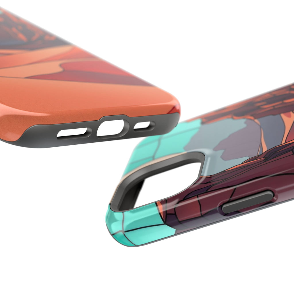 iPhone Desert Dunes Stained Glass Bold Modern Everyday Snap Case · iPhone Case