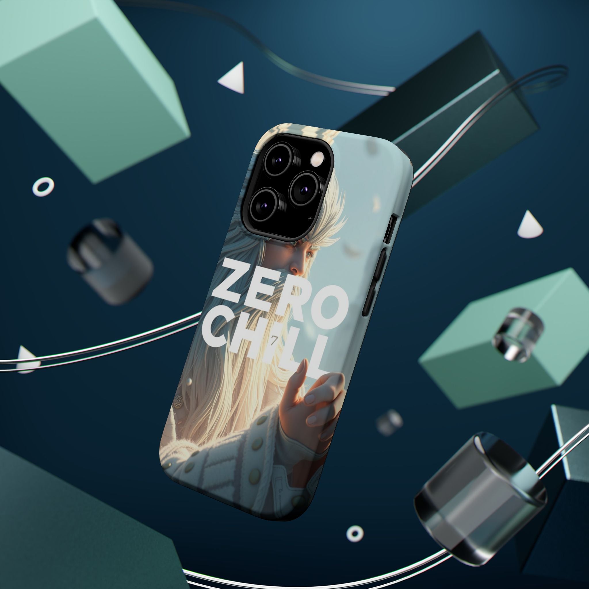 iPhone Zero Chill 3D Digital Slim Everyday Designer Case · iPhone Case