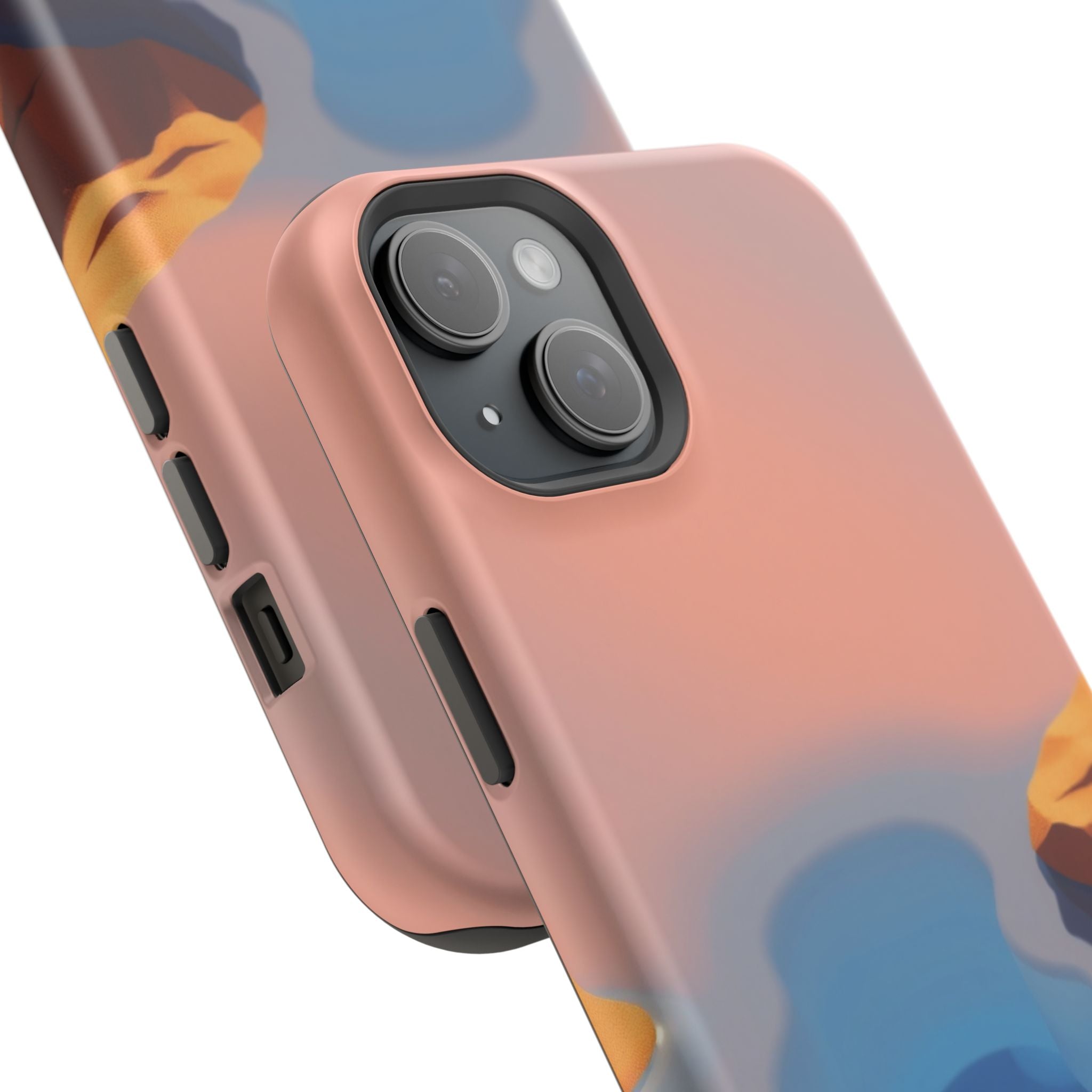 iPhone Burnt Orange And Sand Tidal Pool Slim Everyday iPhone Designer · iPhone C