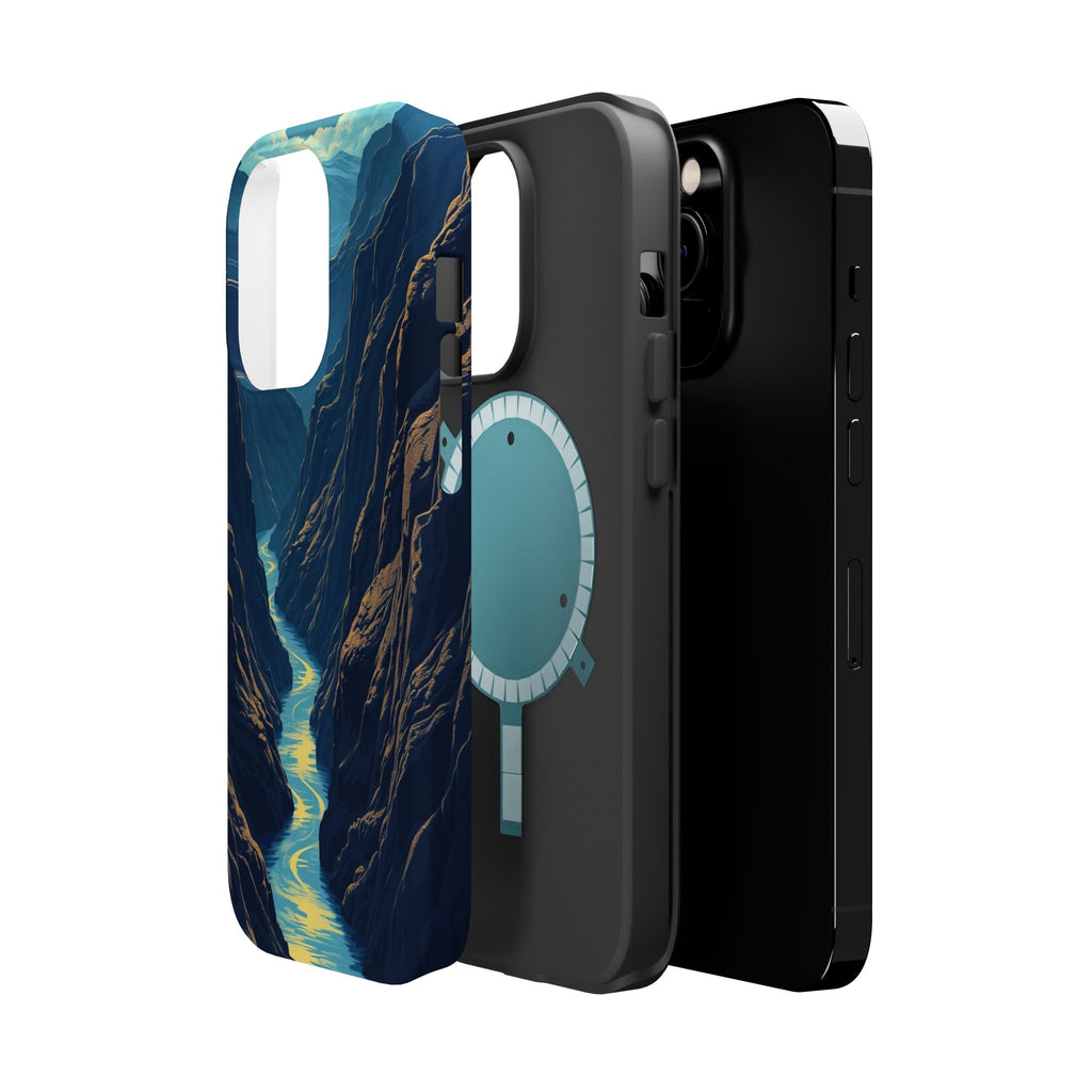 iPhone River Canyon Gold Foil Luxury Slim Everyday Designer Case · iPhone Case