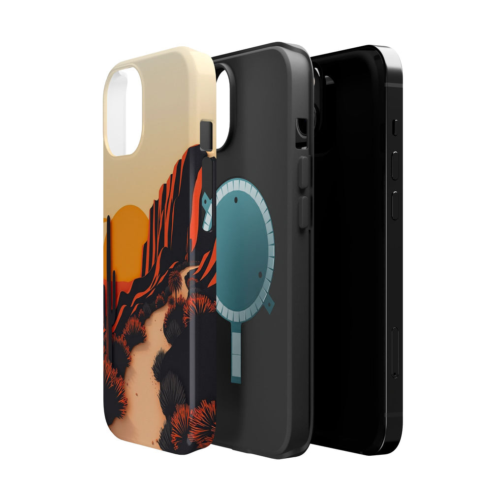 iPhone Serene Mesa Sunset Design 12 Slim Everyday Designer Case · iPhone Case