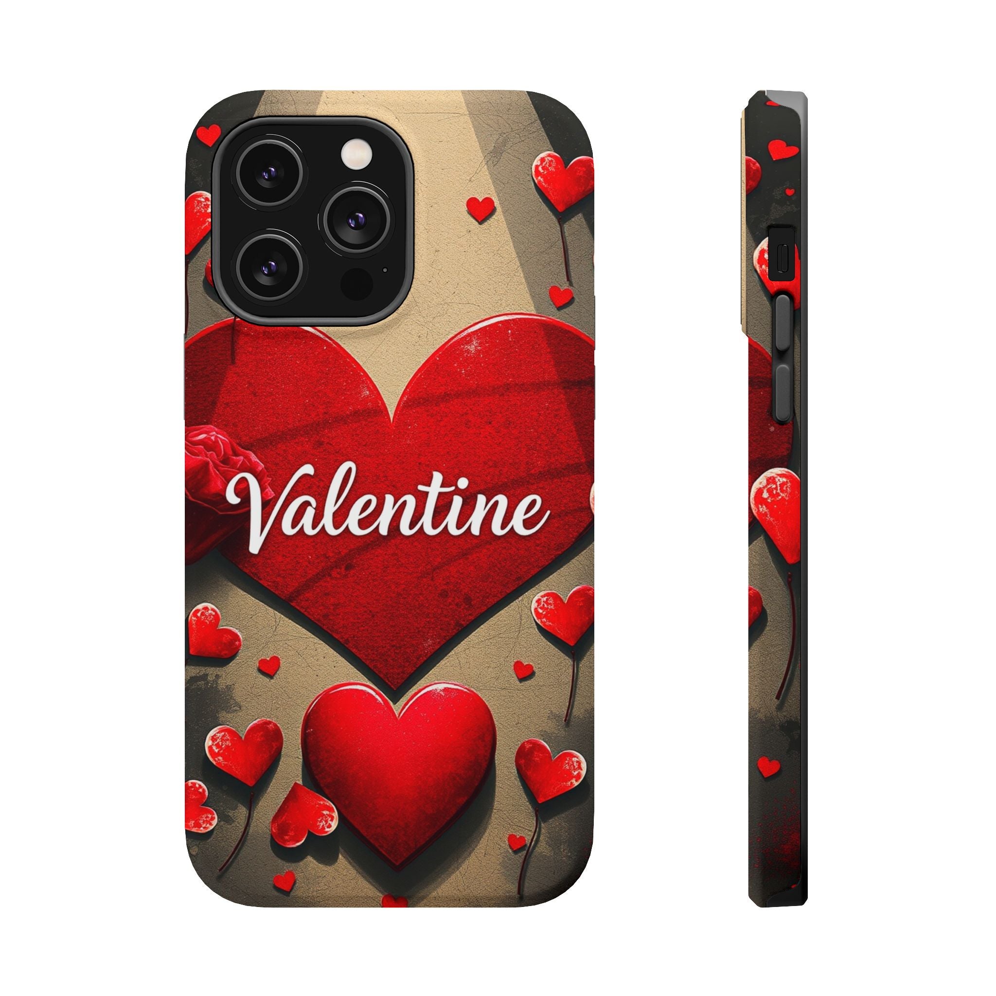 iPhone Serene Vintage Valentine Card Design Slim Everyday Designer Case · iPhone