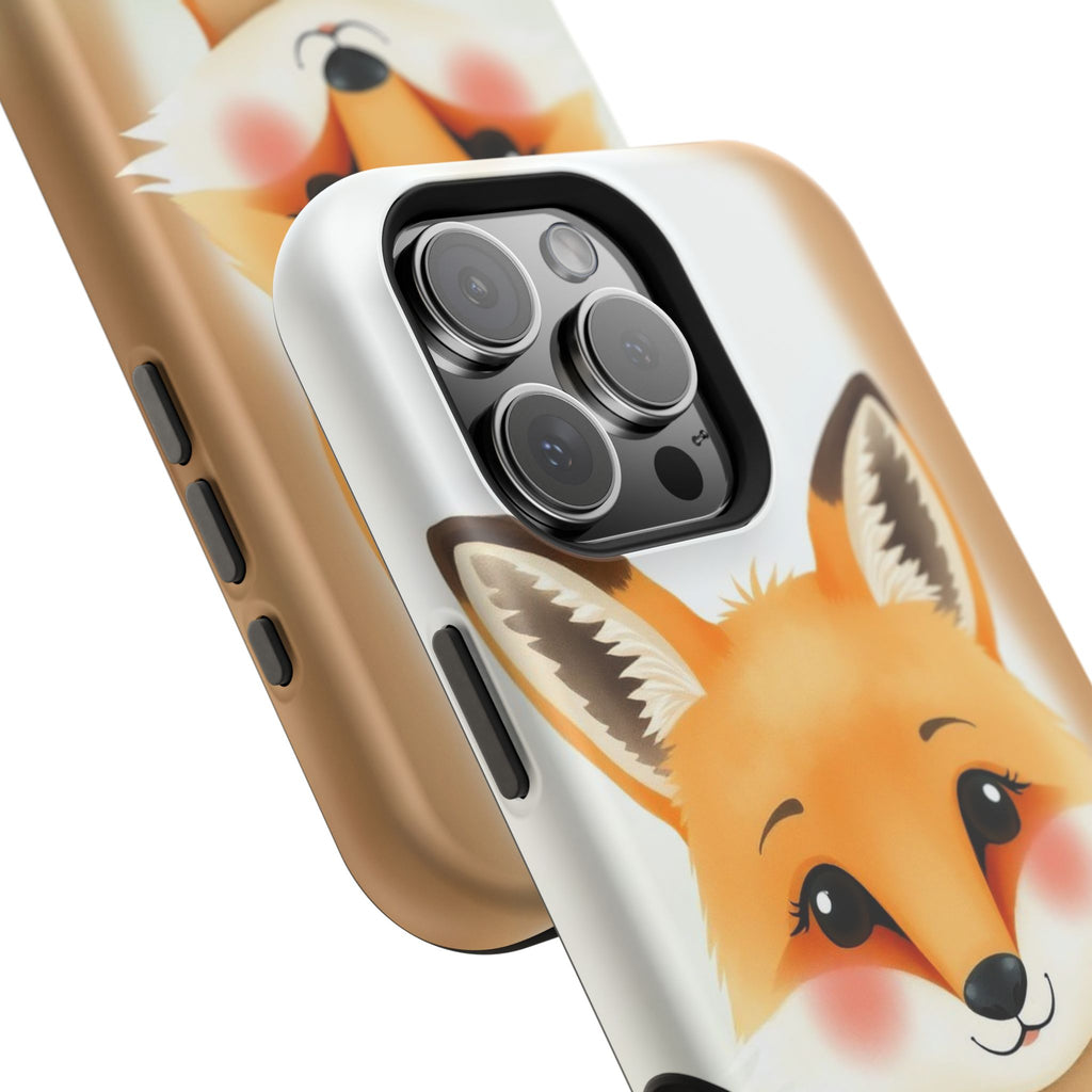 iPhone Watercolor Fox Portrait Kids Fun iPhone Phone Case Gift Slim · iPhone Cas