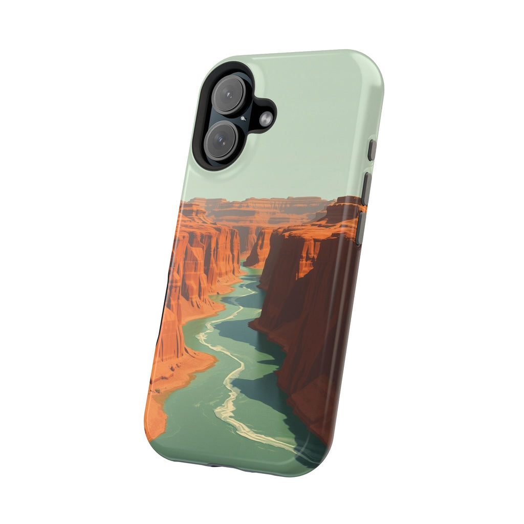 iPhone Burnt Orange And Sand River Canyon Slim iPhone Everyday Designer · iPhone