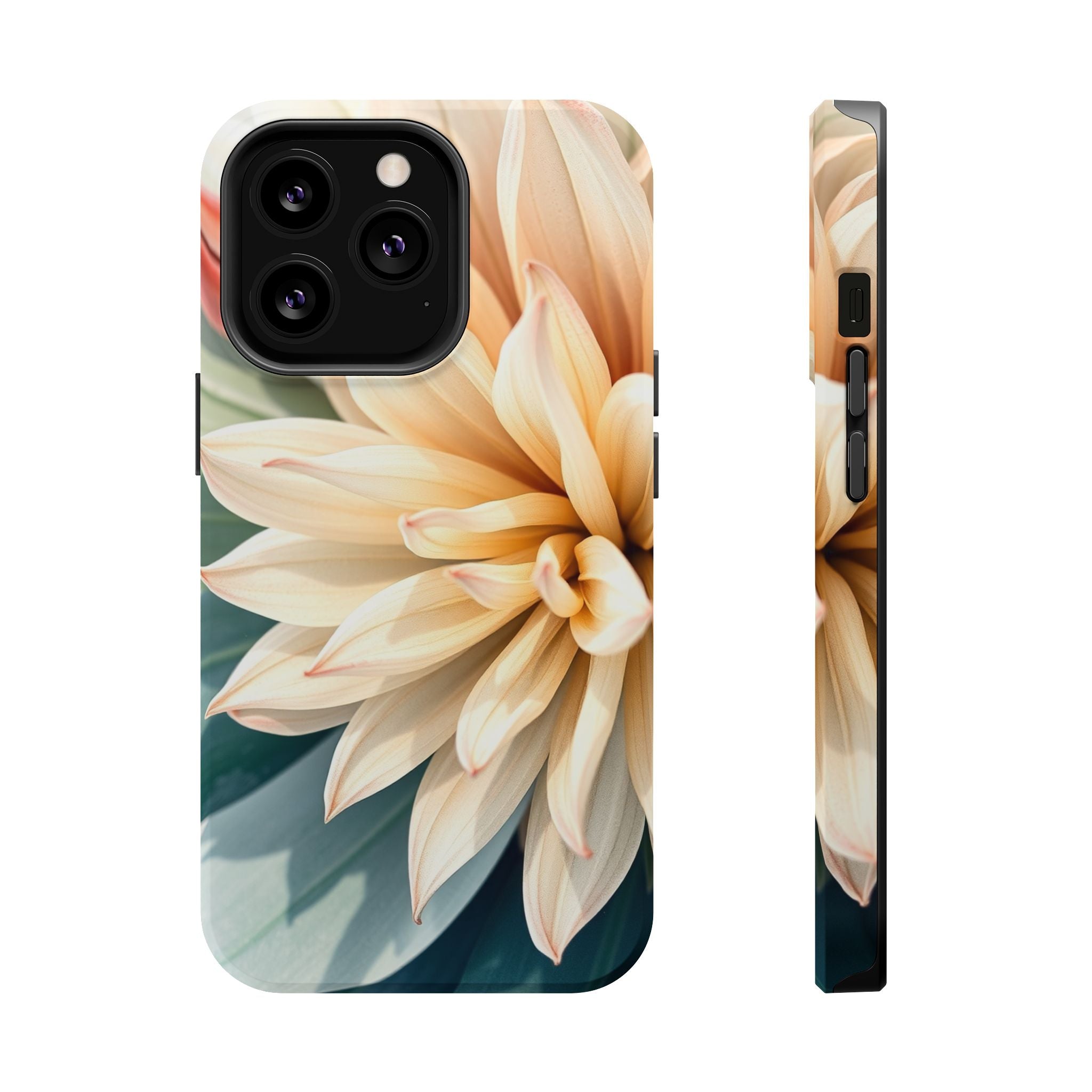 iPhone Neon Floral Radiant Design Clean Minimal Snap Case · iPhone Case