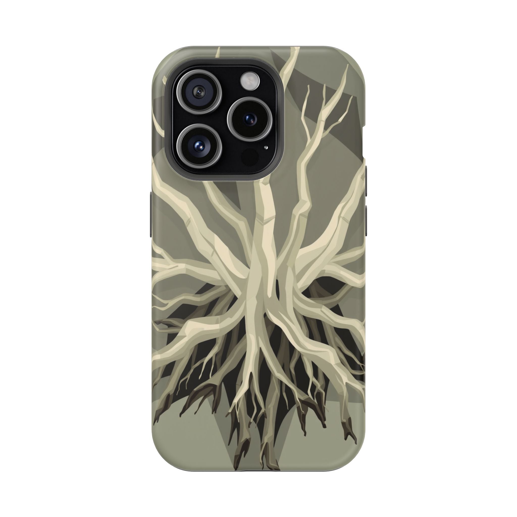 iPhone Sage And Ivory Mangrove Roots Slim Everyday Designer Case · iPhone Case