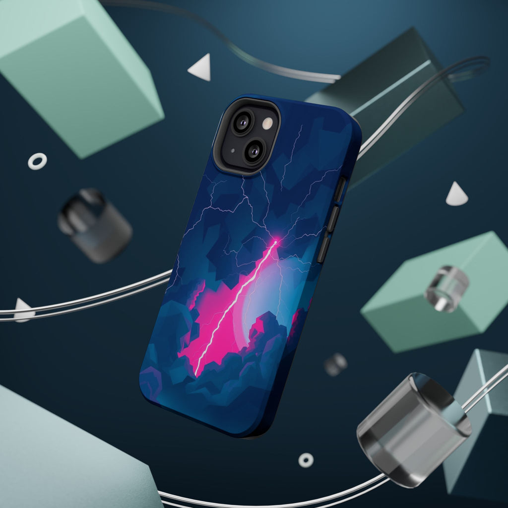 iPhone Thunderstorm Sky Abstract Geometric Slim iPhone Everyday · iPhone Case