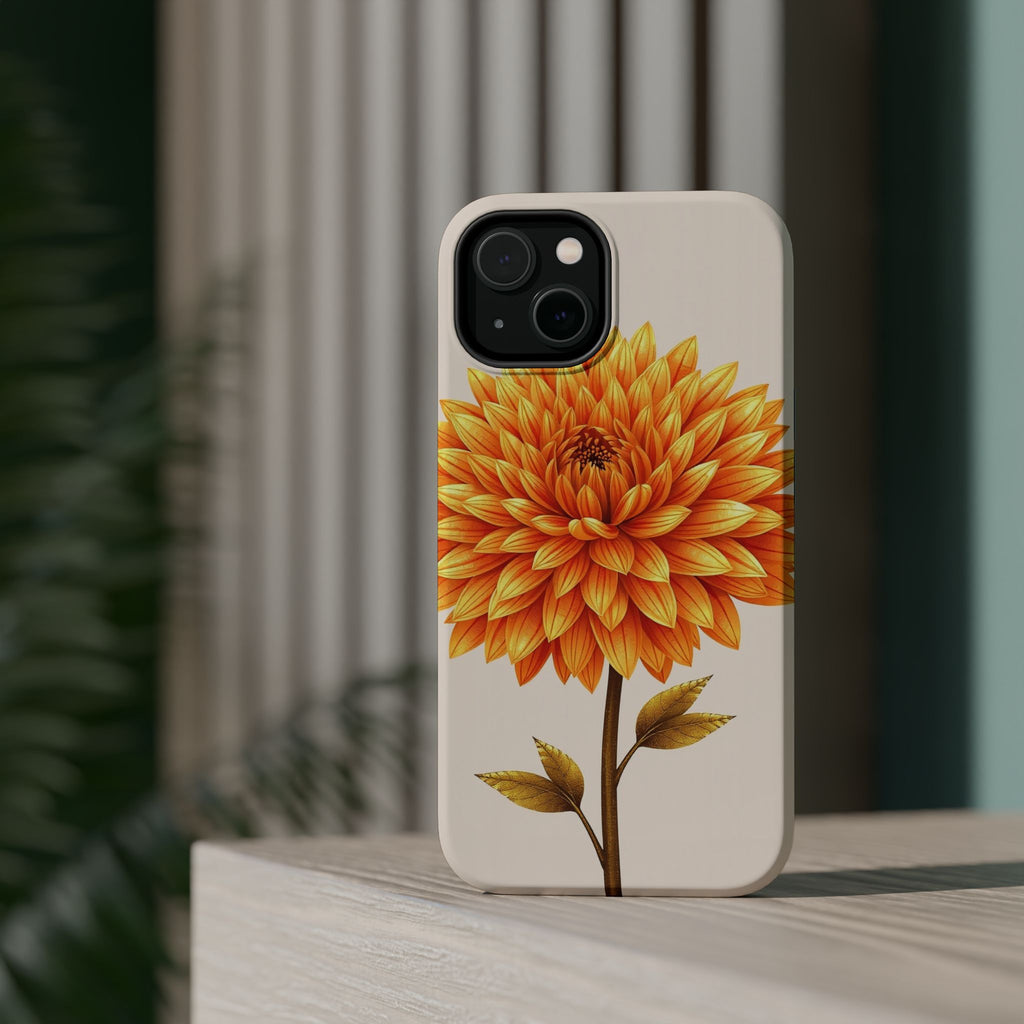 iPhone Chrysanthemum Classic Gold Foil Luxury Slim iPhone Everyday · iPhone Case