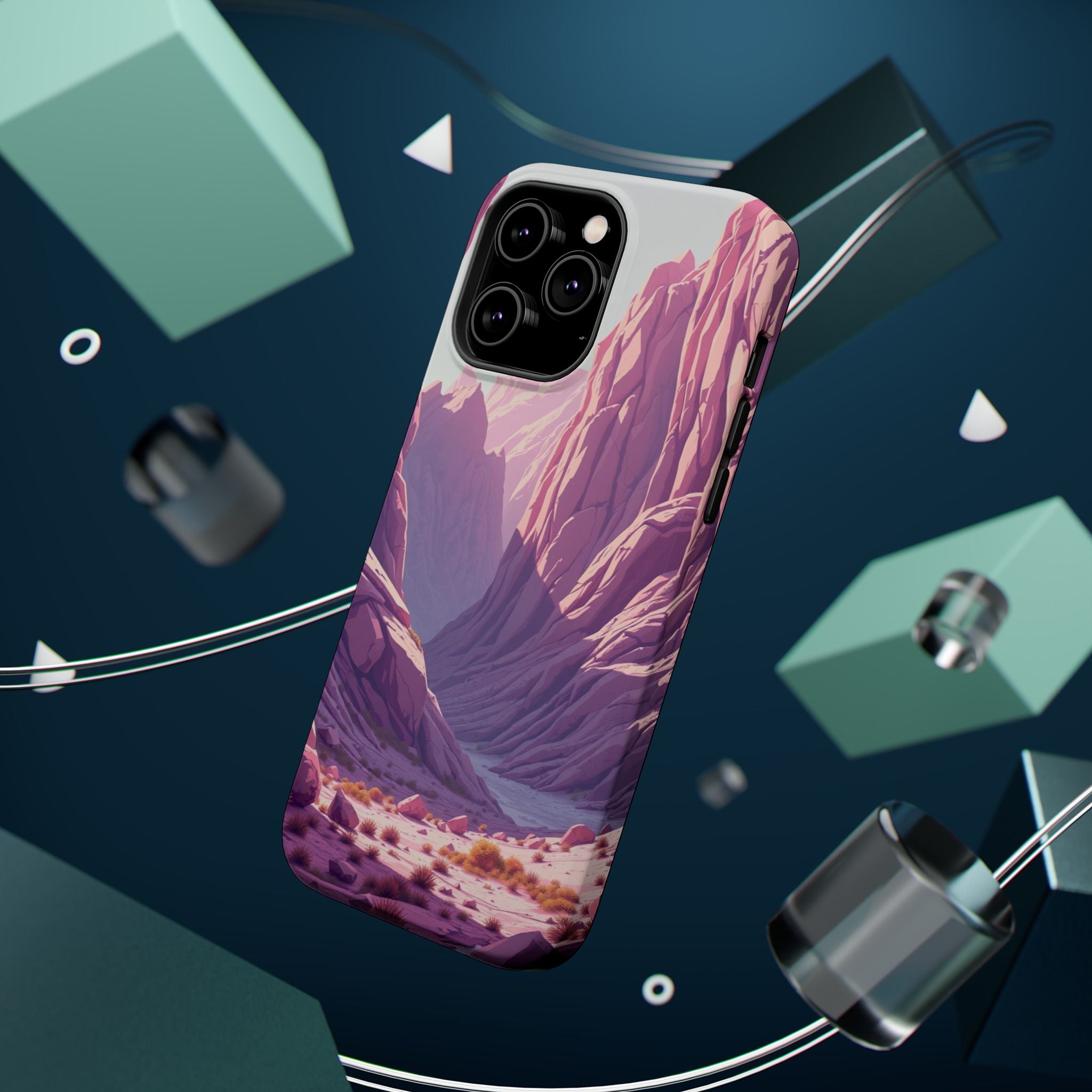 iPhone Valley Floor Enchanted Art Bold Modern Everyday Snap Case · iPhone Case