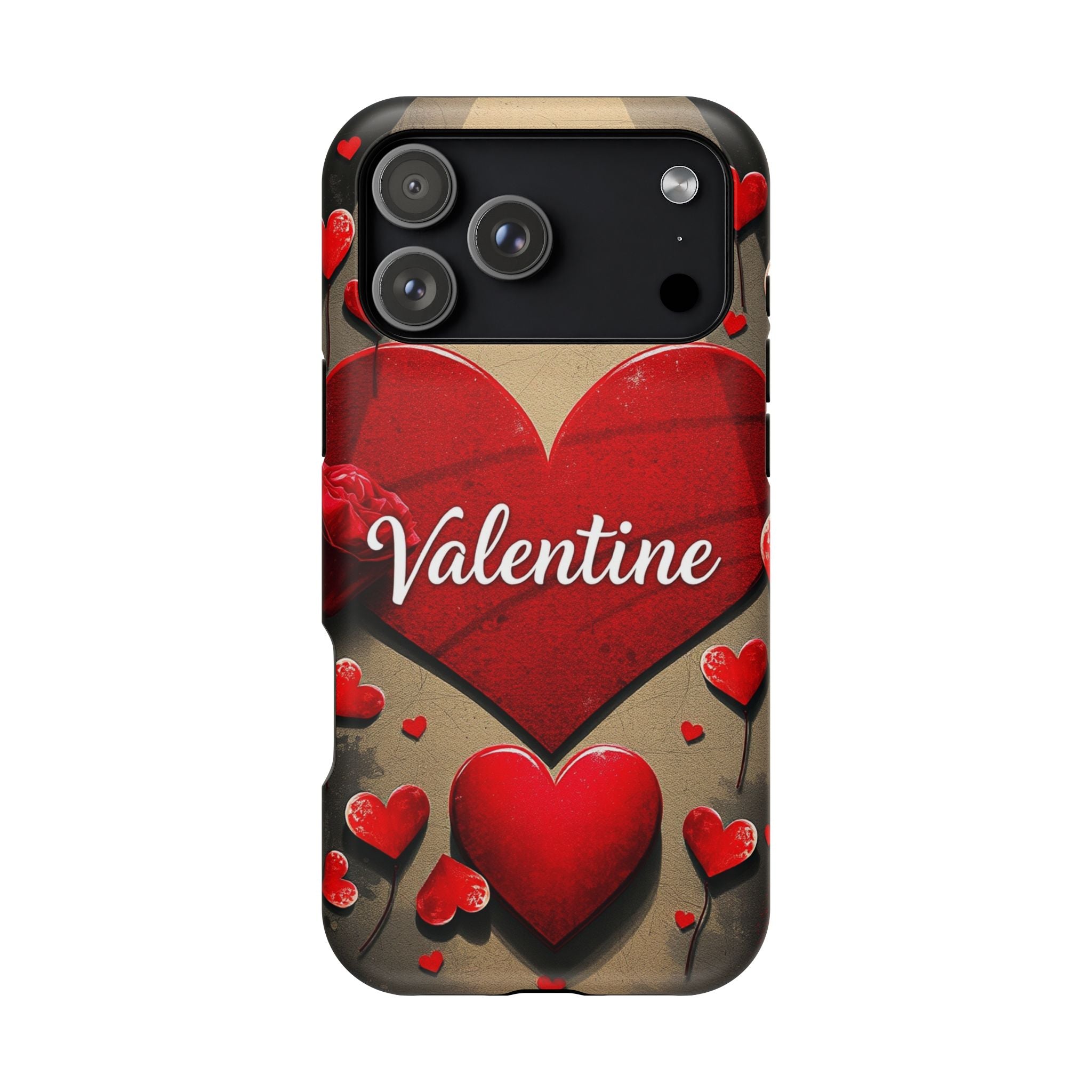 iPhone Serene Vintage Valentine Card Design Slim Everyday Designer Case · iPhone