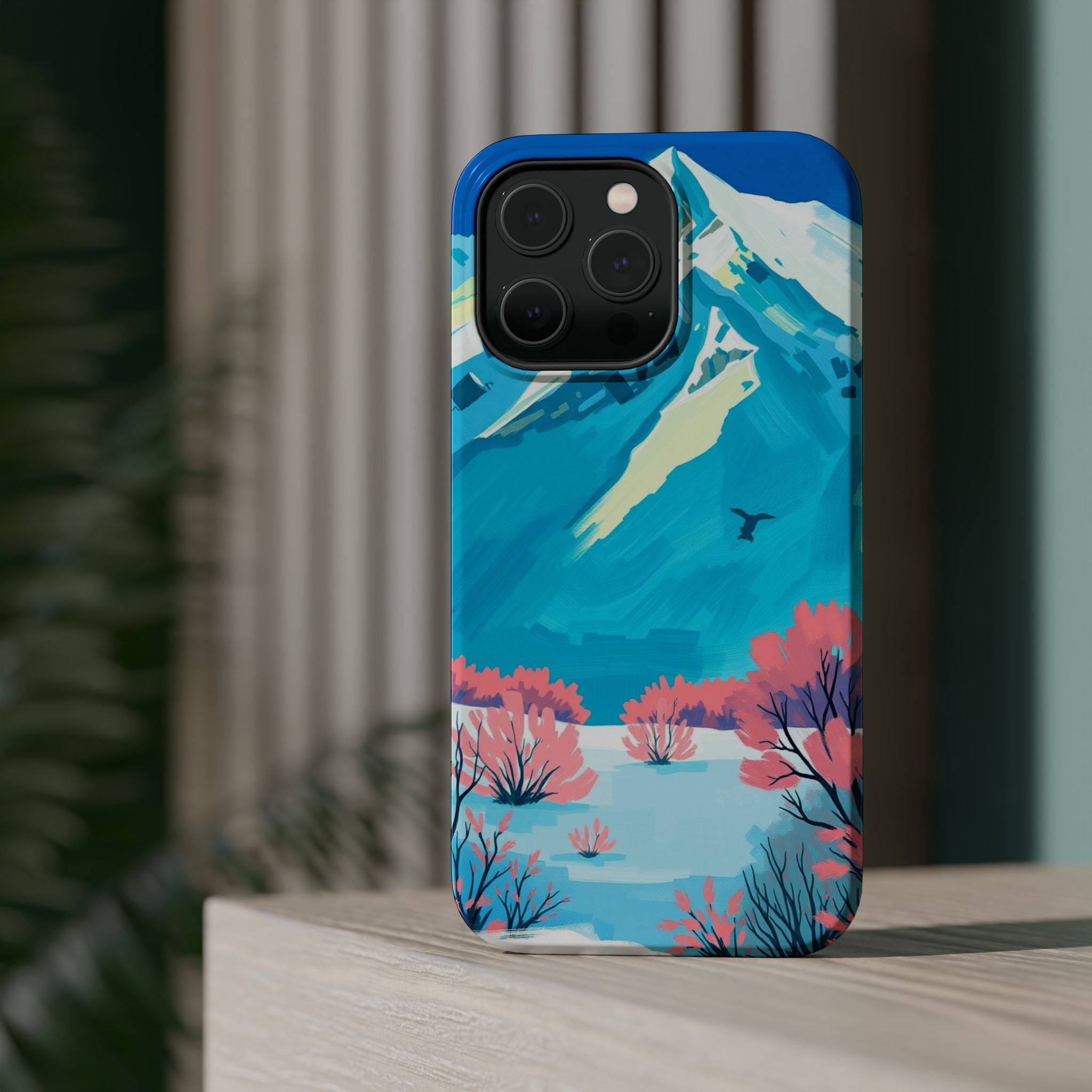 iPhone Snow Field Electric Art Slim Everyday Designer Case · iPhone Case