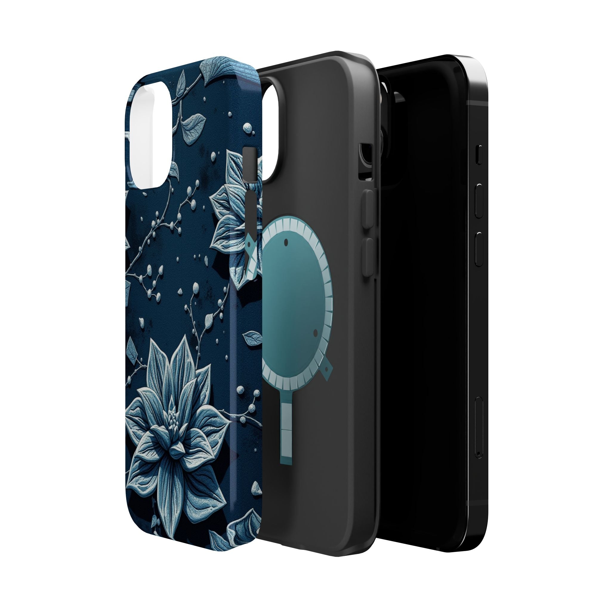 iPhone Floral Terrazzo Bold Art Slim Everyday Designer Case Galaxy · iPhone Case