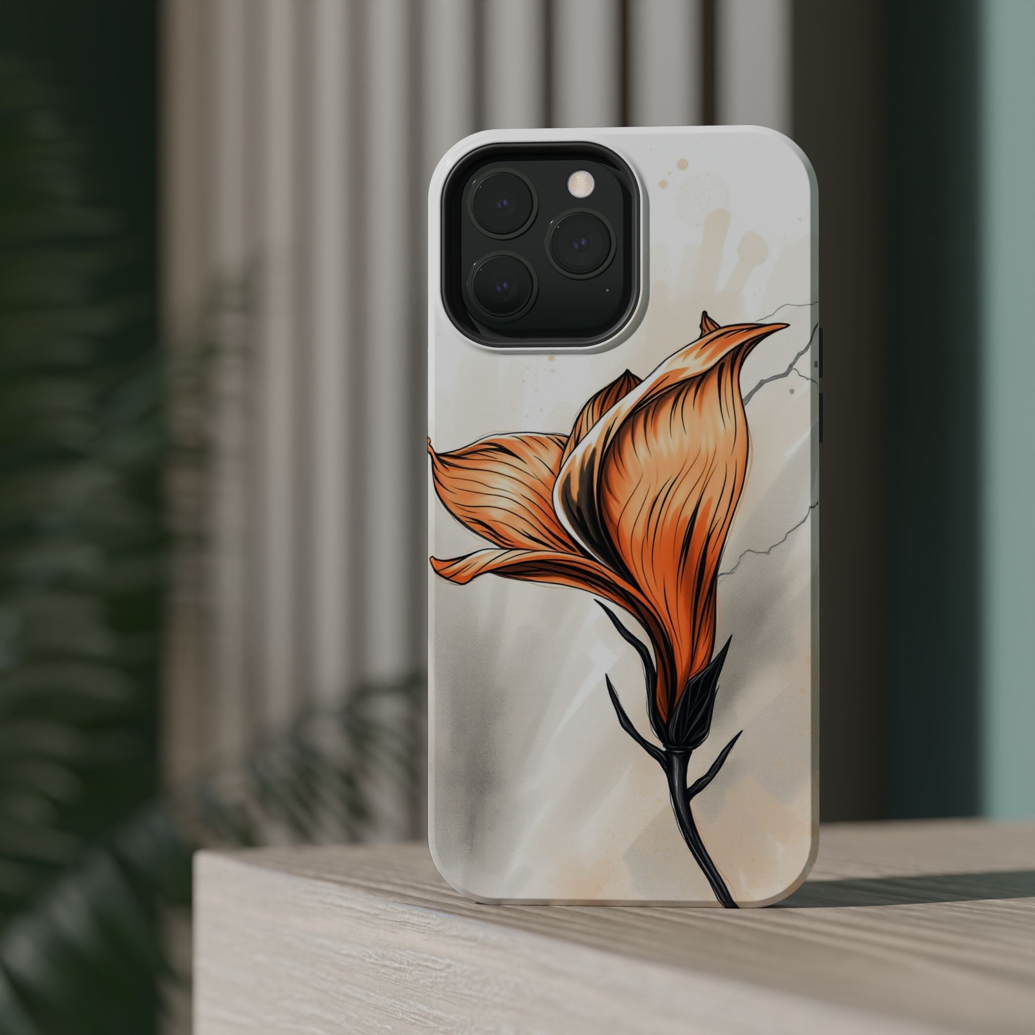 iPhone Dreamy Petal Storm Design Bold Modern Everyday Snap Case · iPhone Case