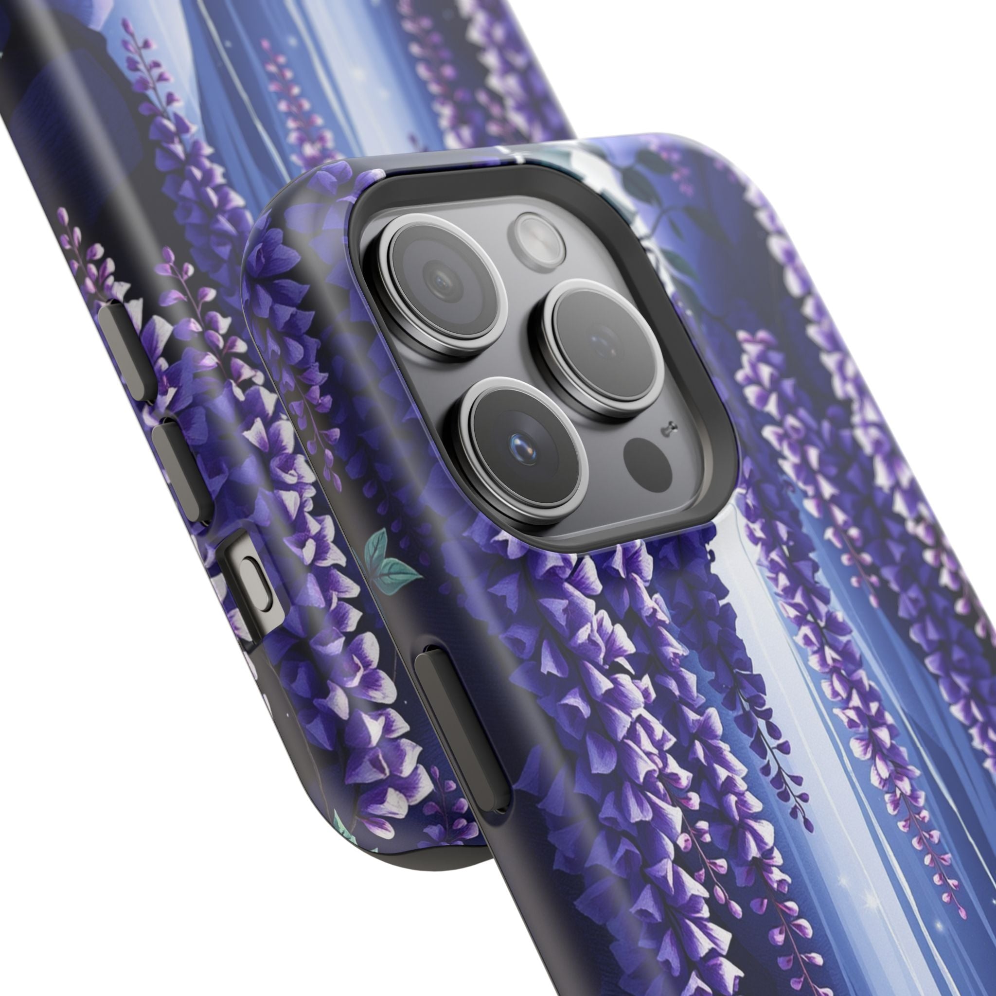 iPhone Wisteria Cascade Serene Design Slim Snap Case Ga · iPhone Case