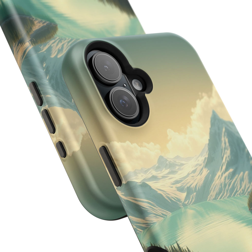 iPhone Glacier Lake Bold Art Slim Everyday Designer Case · iPhone Case