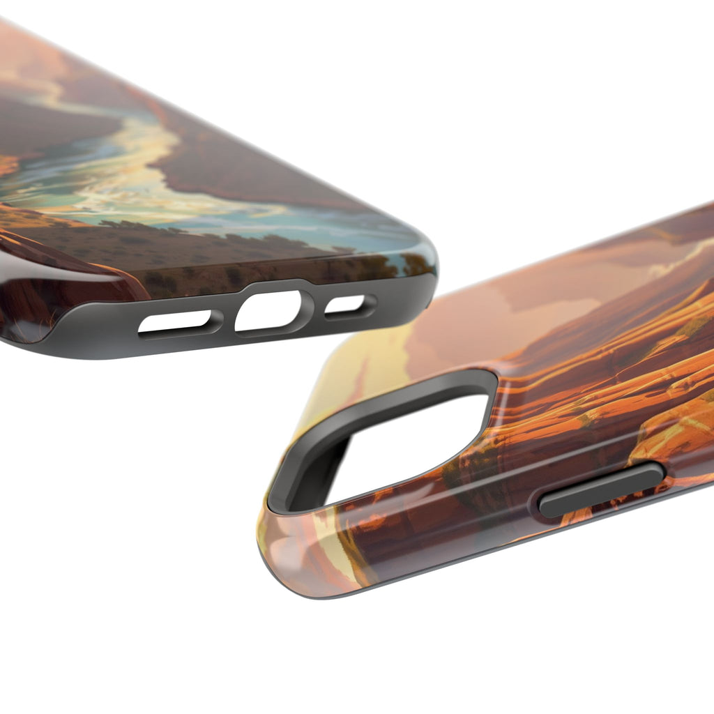 iPhone River Canyon Mystic Art Slim Everyday Designer Case · iPhone Case