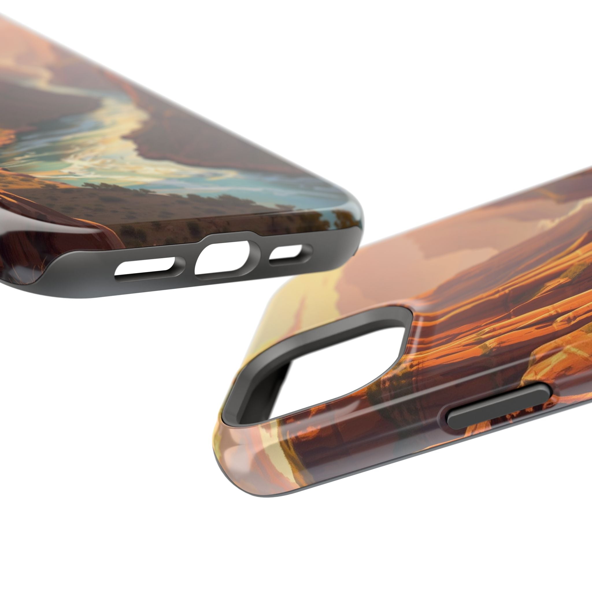 iPhone River Canyon Mystic Art Slim Everyday Designer Case · iPhone Case