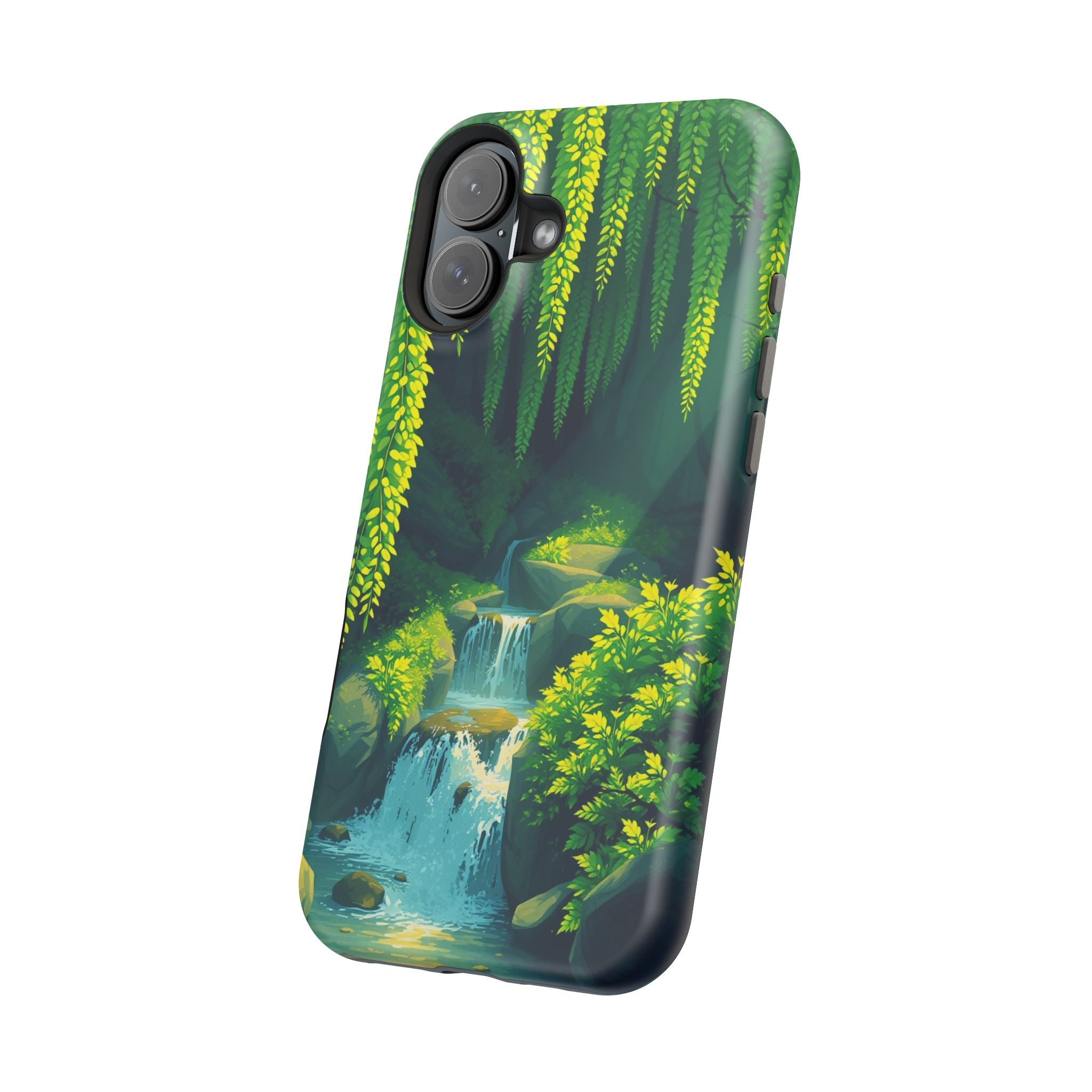 iPhone Earthy Wisteria Cascade Design Slim Everyday iPhone 13 Designer · iPhone