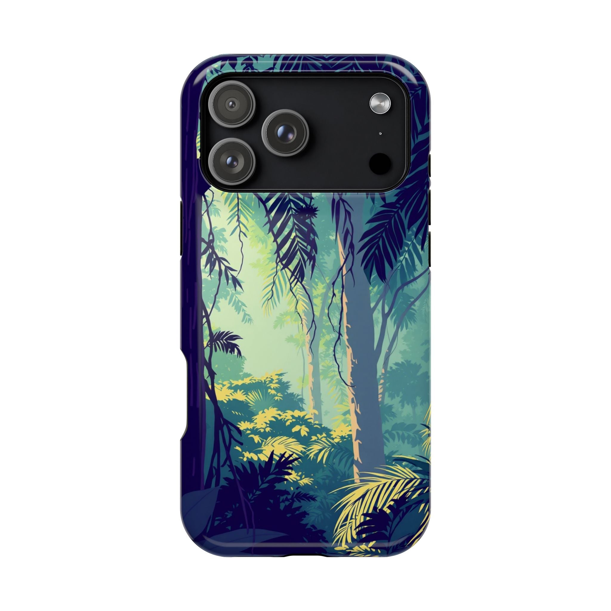 iPhone Mint And Blush Rainforest Canopy Slim Everyday iPhone Designer · iPhone C