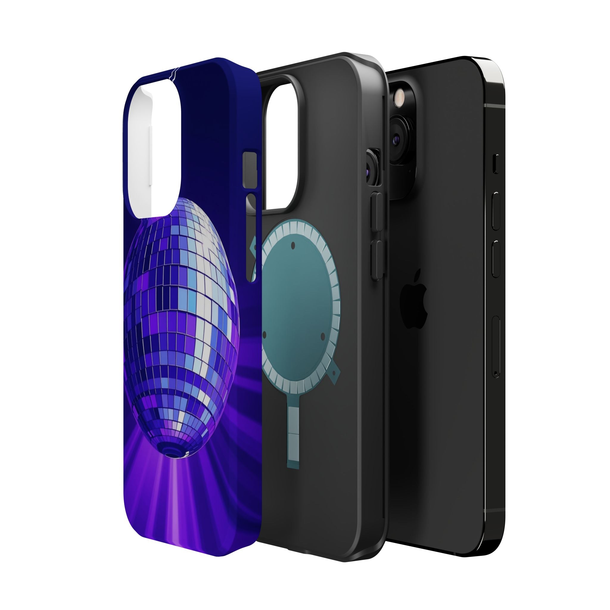 iPhone Disco Swirl Ball Pop Art Bold Slim Everyday Designer Case · iPhone Case