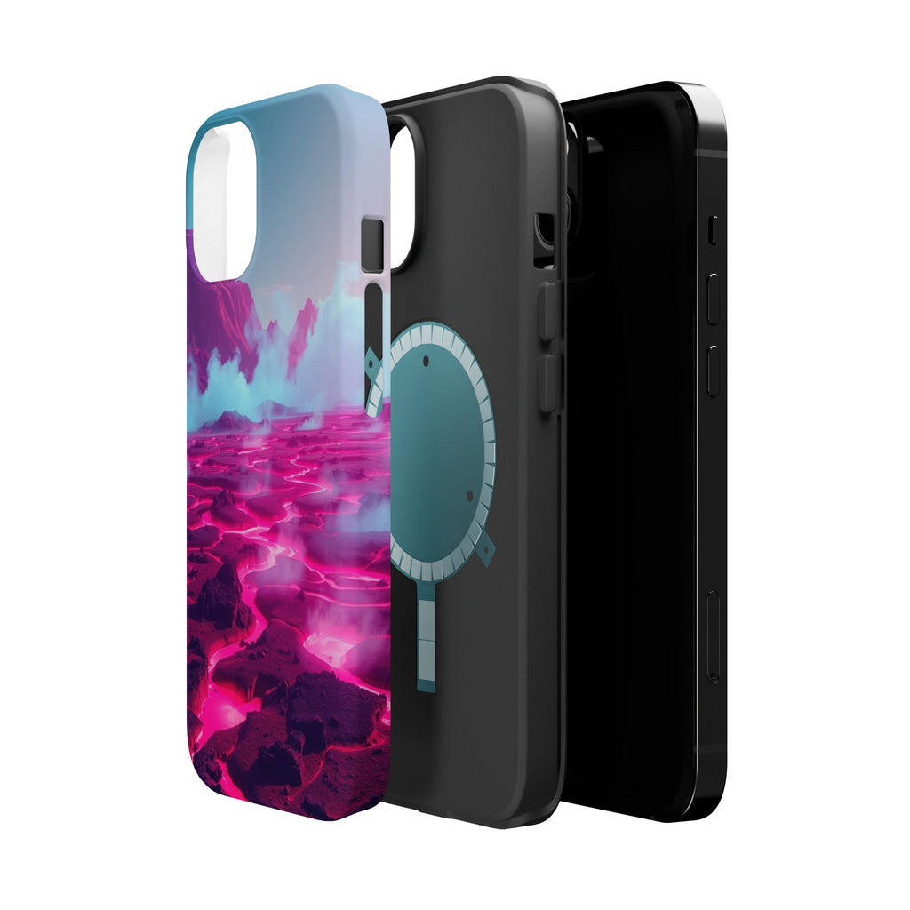 iPhone Lava Field Bold Art 17 Slim Everyday Designer Case · iPhone Case