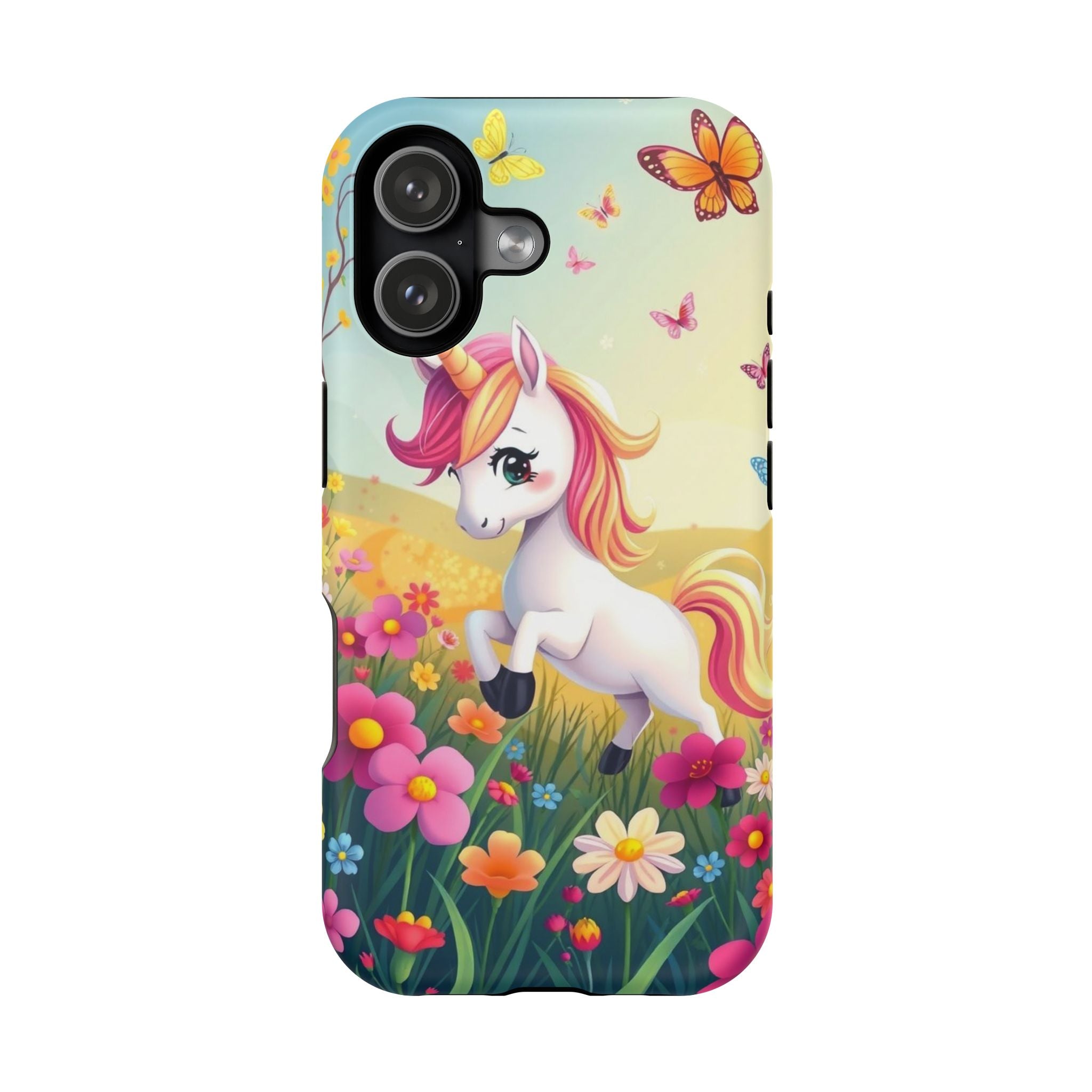 iPhone Magical Meadow Unicorn Kids Fun iPhone Phone Case Gift Slim · iPhone Case
