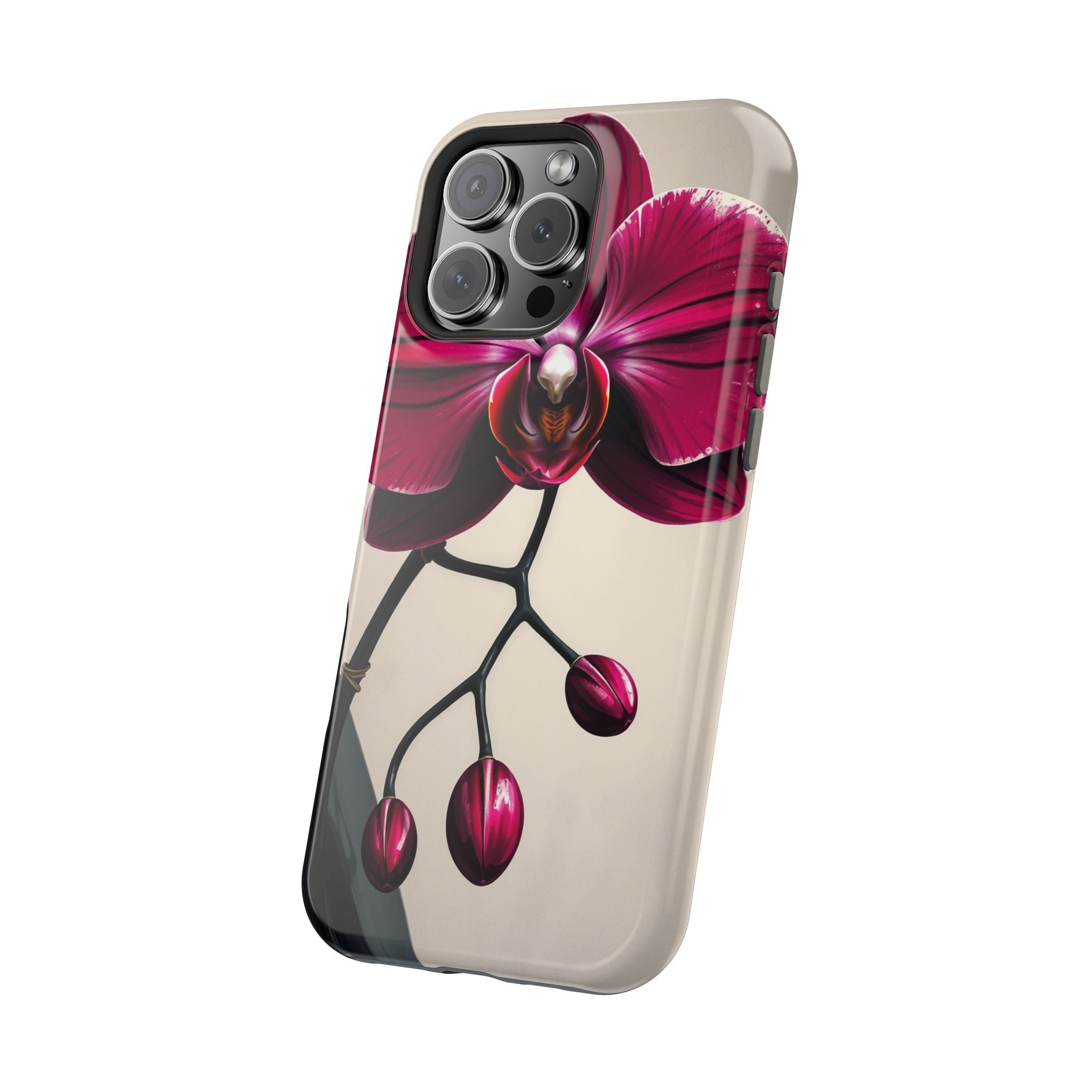 iPhone Orchid Study Enchanted Art Bold Modern Everyday Snap Case · iPhone Case