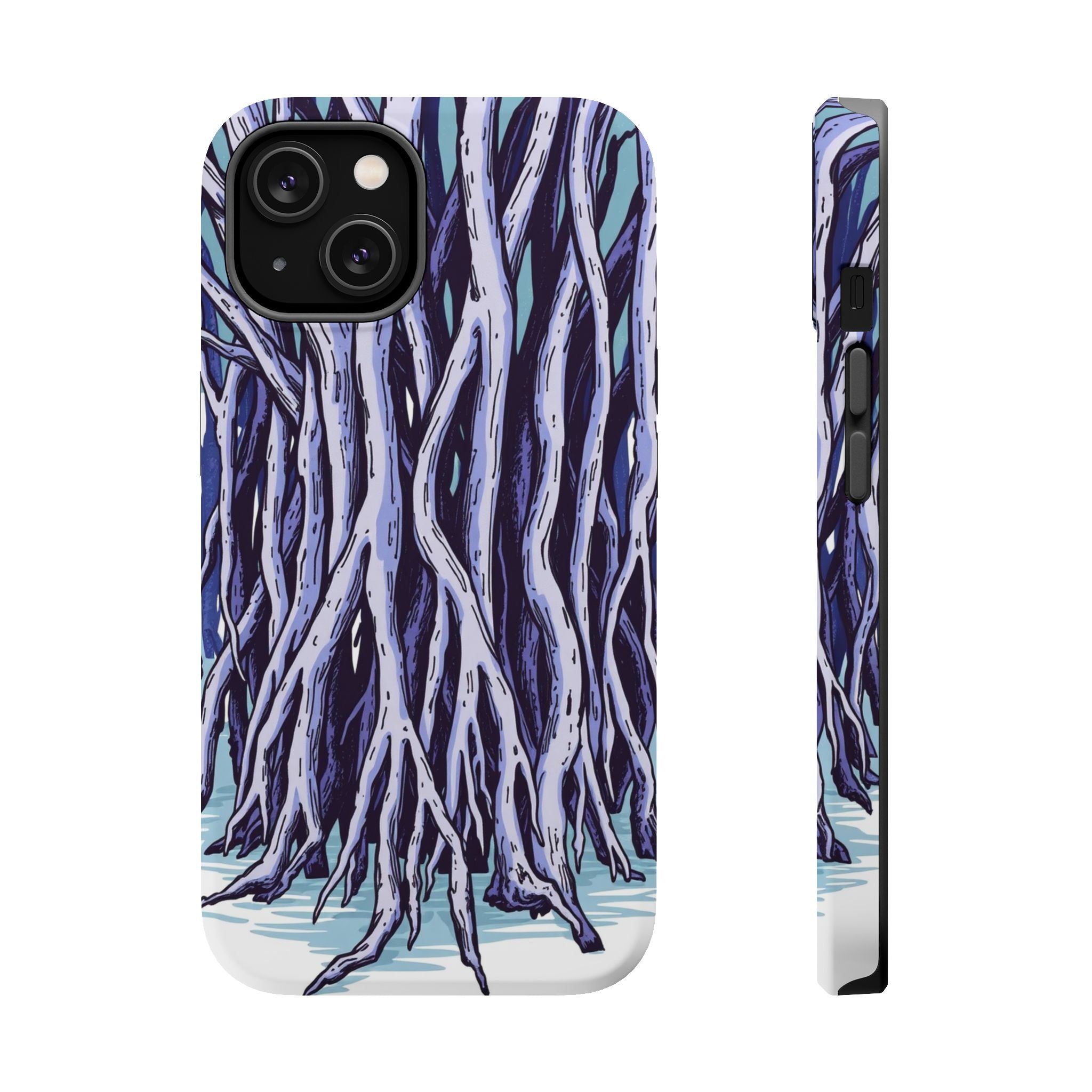 iPhone Earthy Mangrove Roots Design Slim Everyday Designer Case · iPhone Case