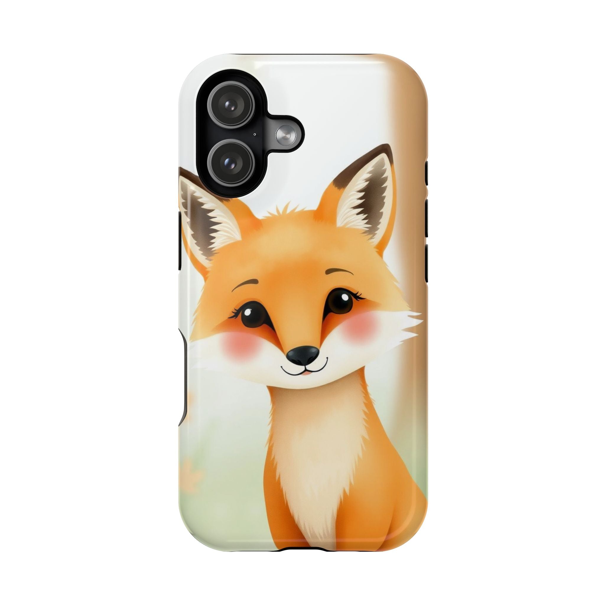 iPhone Watercolor Fox Portrait Kids Fun iPhone Phone Case Gift Slim · iPhone Cas
