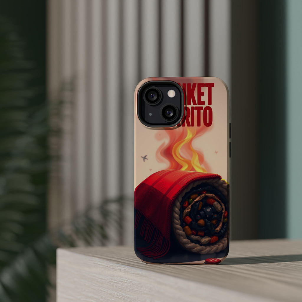 iPhone Serene Blanket Burrito Design Slim Everyday Designer Case · iPhone Case