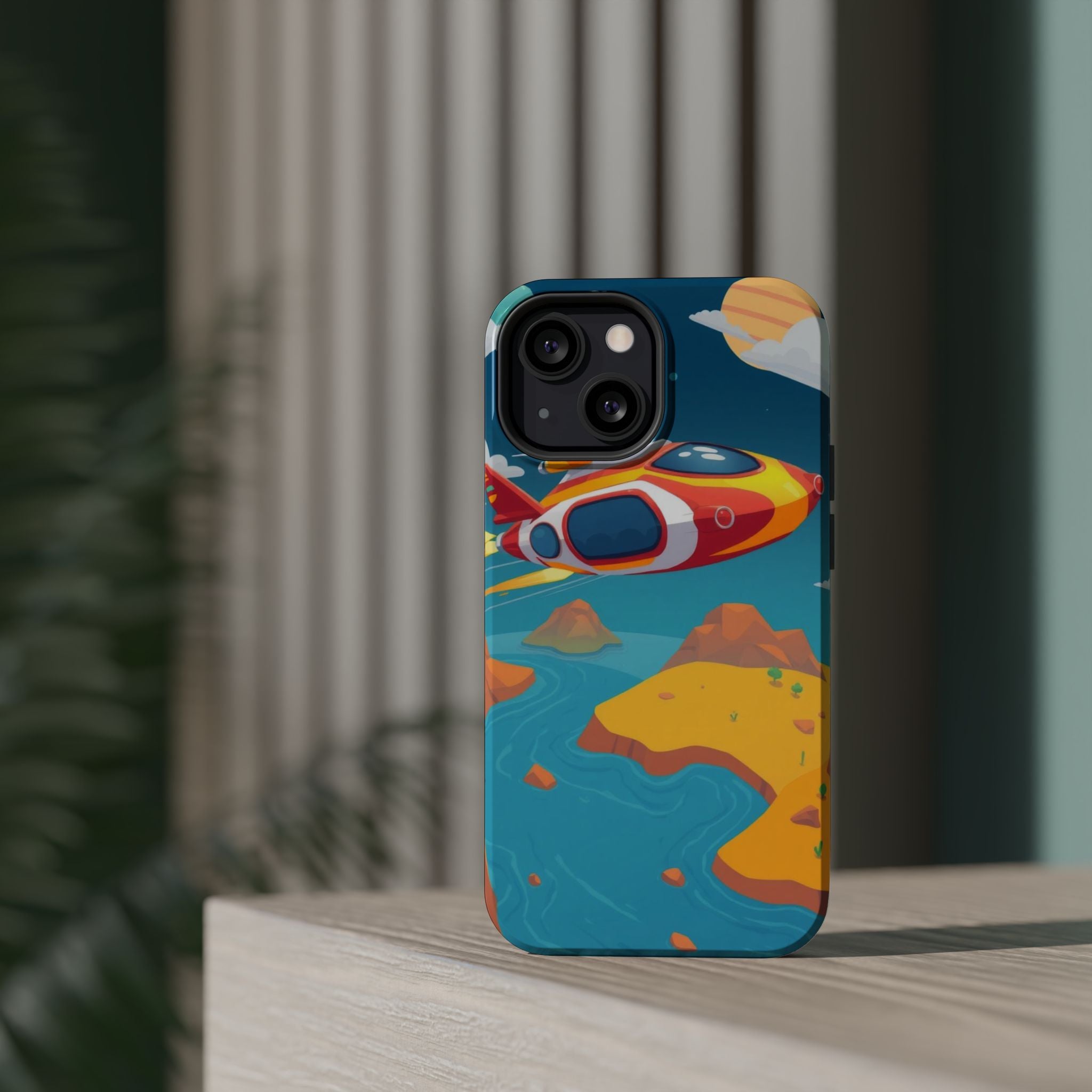 iPhone Hovercraft Glide Kids Fun Clean iPhone Phone Case Gift Minimal · iPhone C