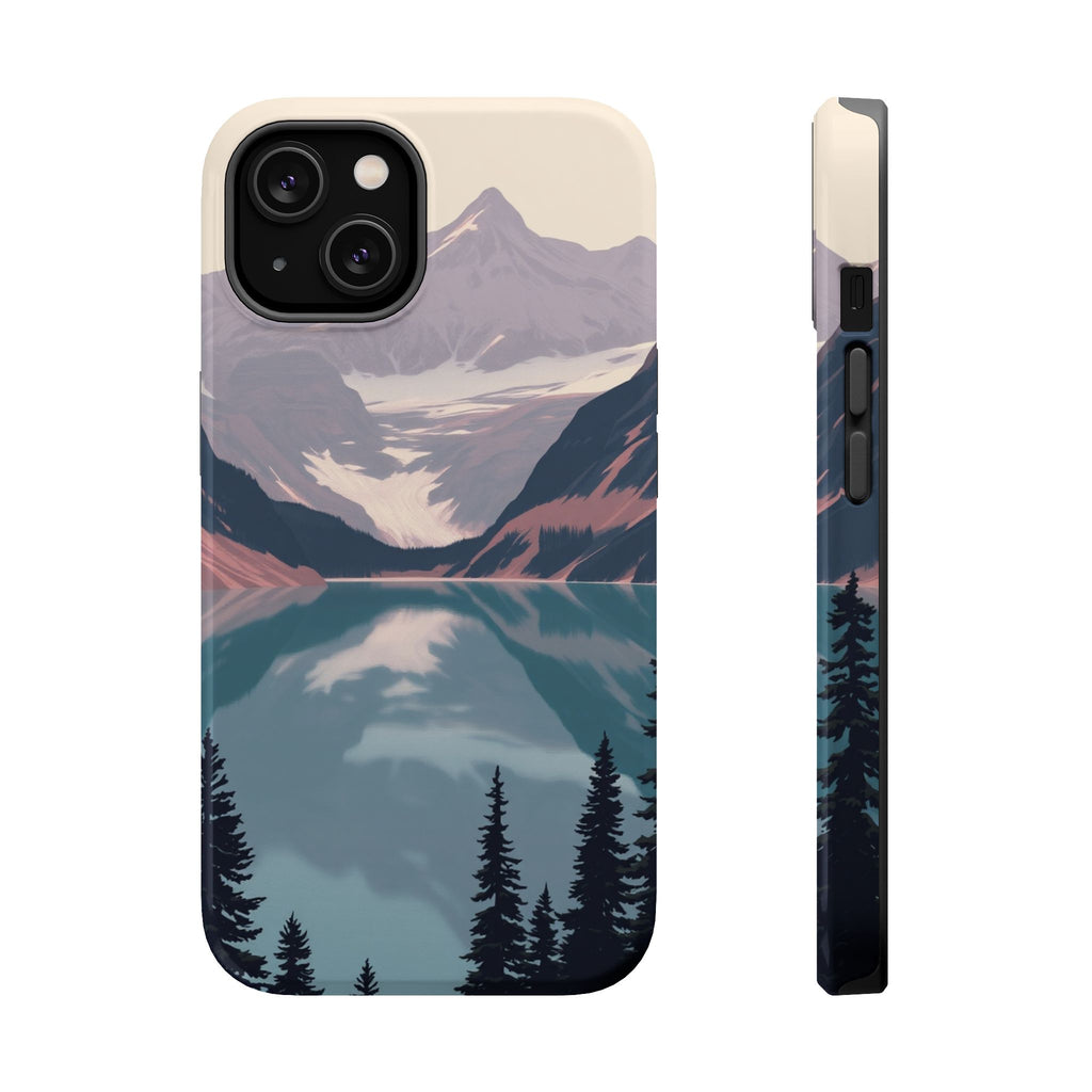 iPhone Rose Pink And Cream Glacier Lake Slim Everyday iPhone 18 · iPhone Case