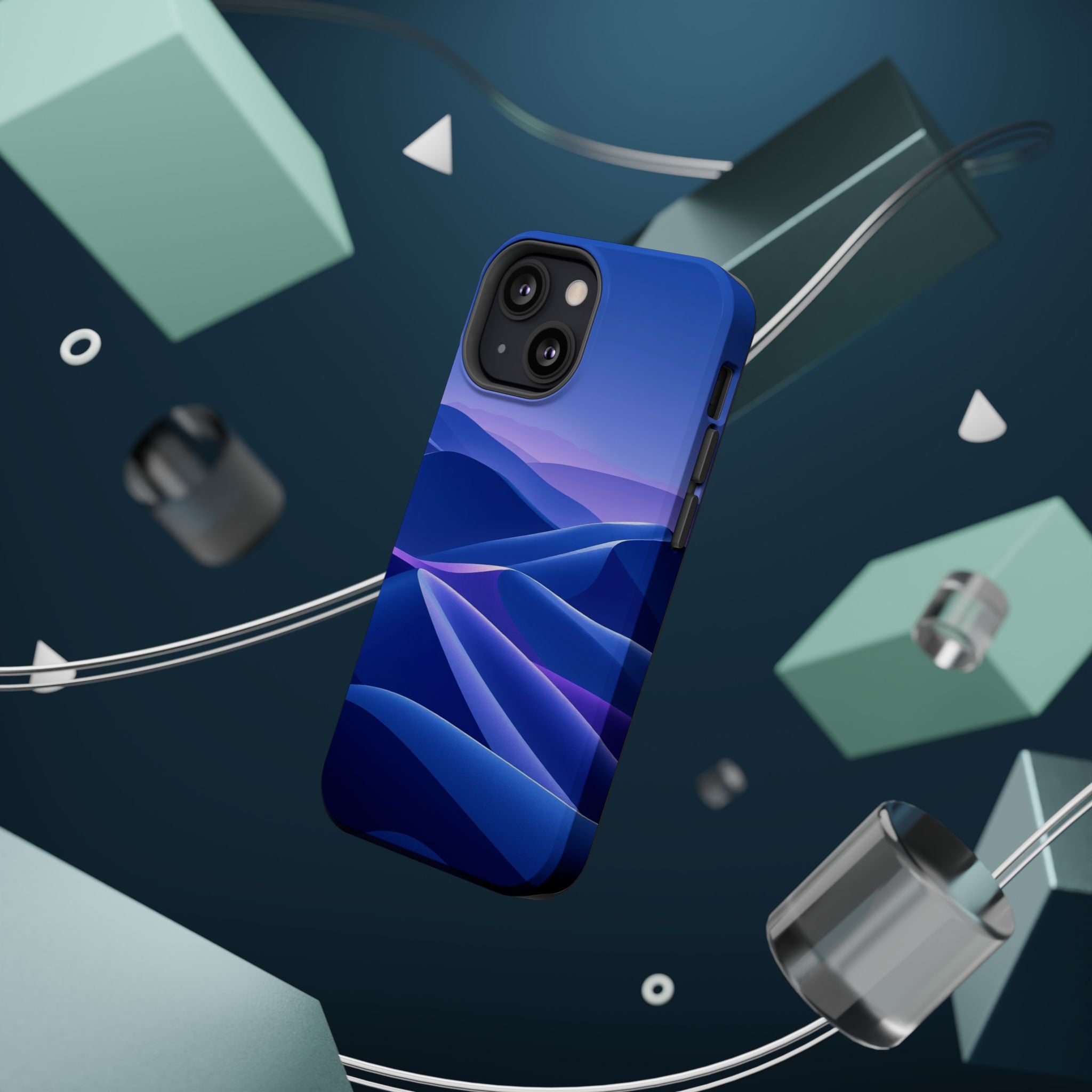 iPhone Rolling Hills Enchanted Art Bold Modern Everyday Snap Case · iPhone Case