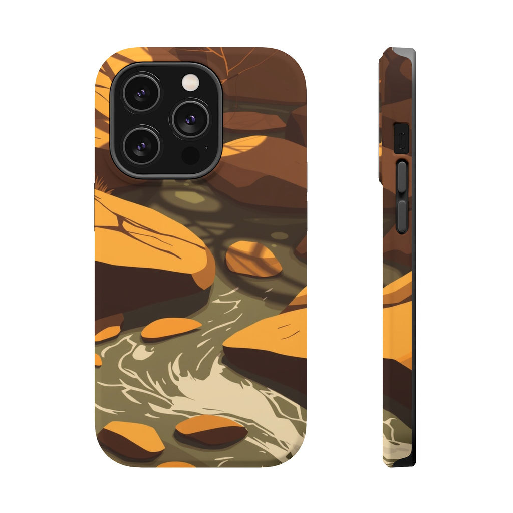 iPhone Spring Creek Mystic Art 10 Bold Modern Everyday Snap Case · iPhone Case