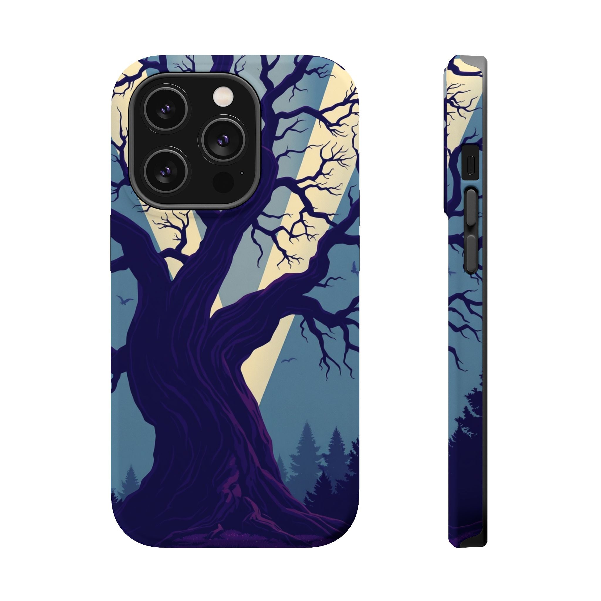 iPhone Twisted Tree Vintage Retro Poster Slim Everyday Designer Case · iPhone Ca