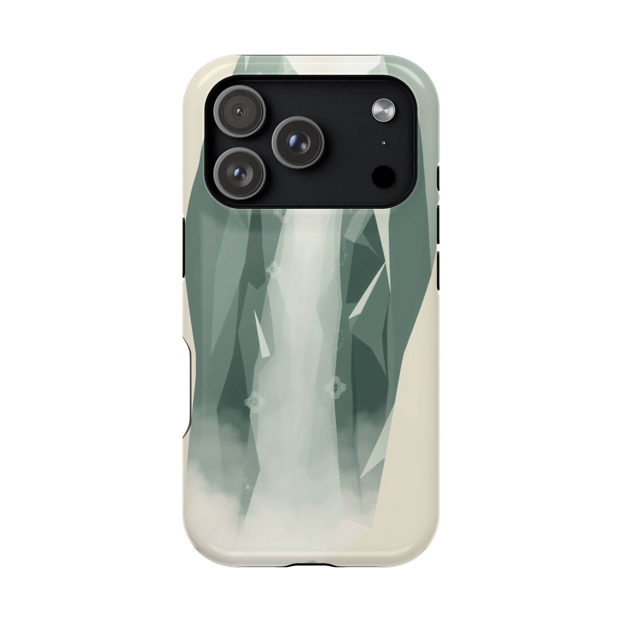 iPhone Vibrant Waterfall Mist Design Slim Everyday Designer Case · iPhone Case