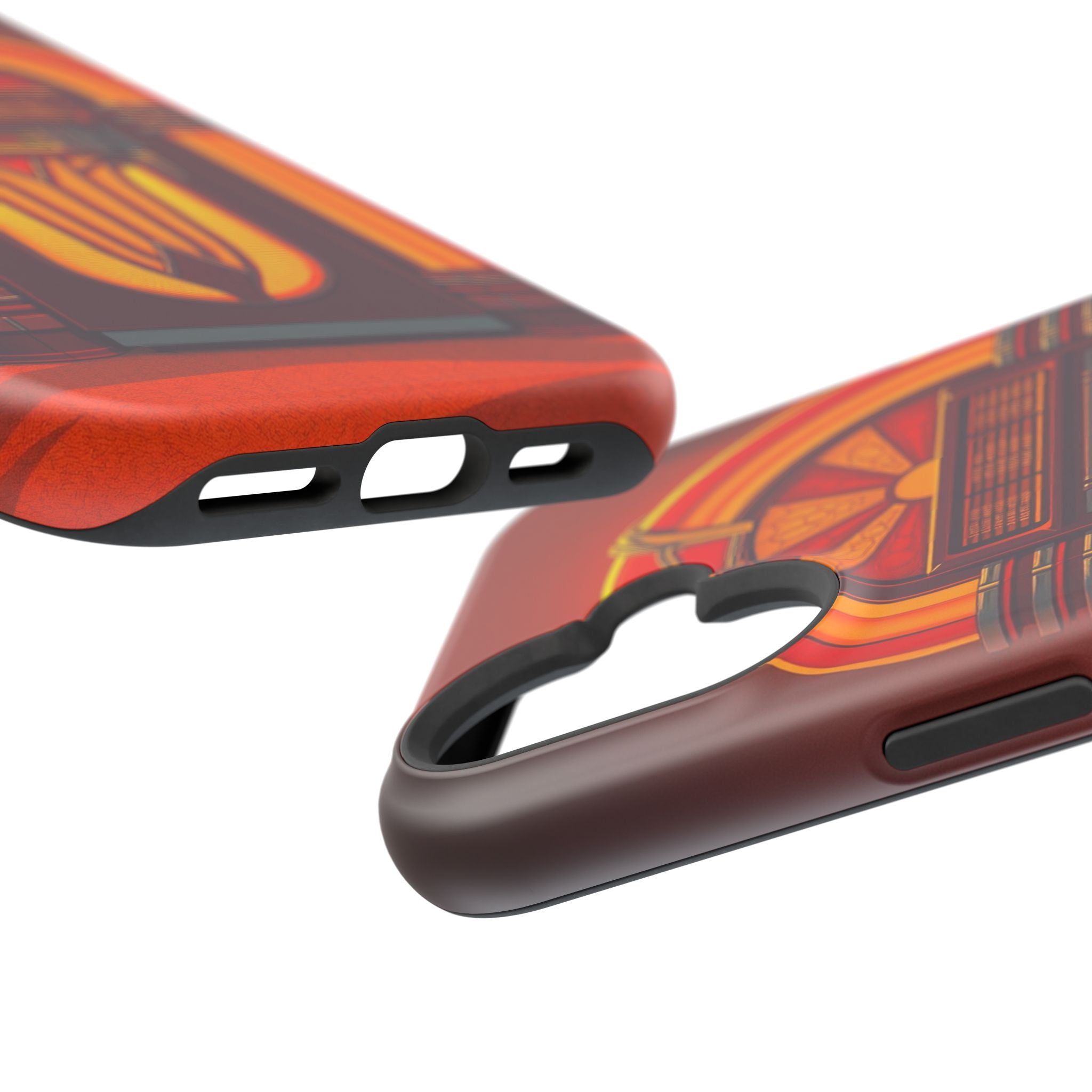 iPhone Jukebox Glow Pop Art Bold Bold Modern Everyday Snap Case · iPhone Case
