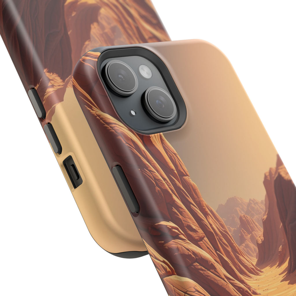 iPhone Burnt Orange And Sand Valley Floor Slim iPhone 20 Everyday · iPhone Case