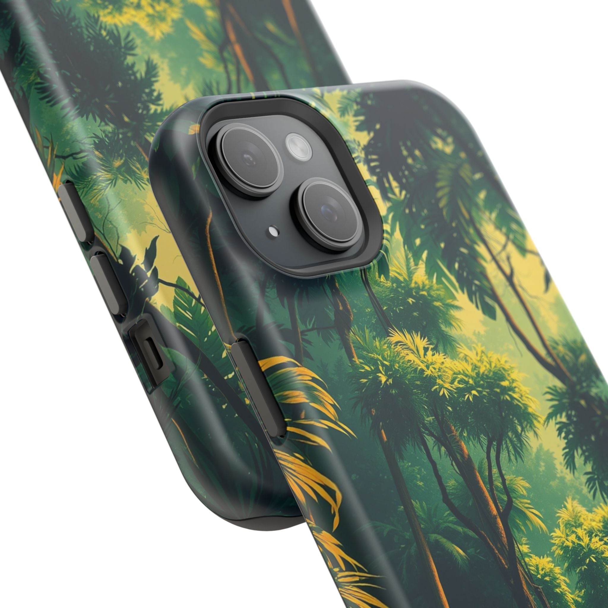 iPhone Rainforest Canopy Vintage Retro Poster Slim iPhone Everyday · iPhone Case