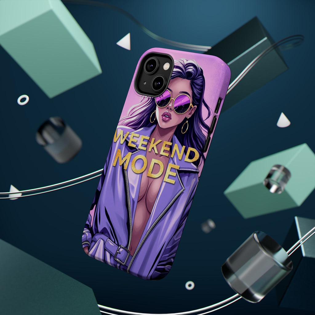 iPhone Lavender And Pearl Weekend Mode On Slim Everyday Designer Case · iPhone C