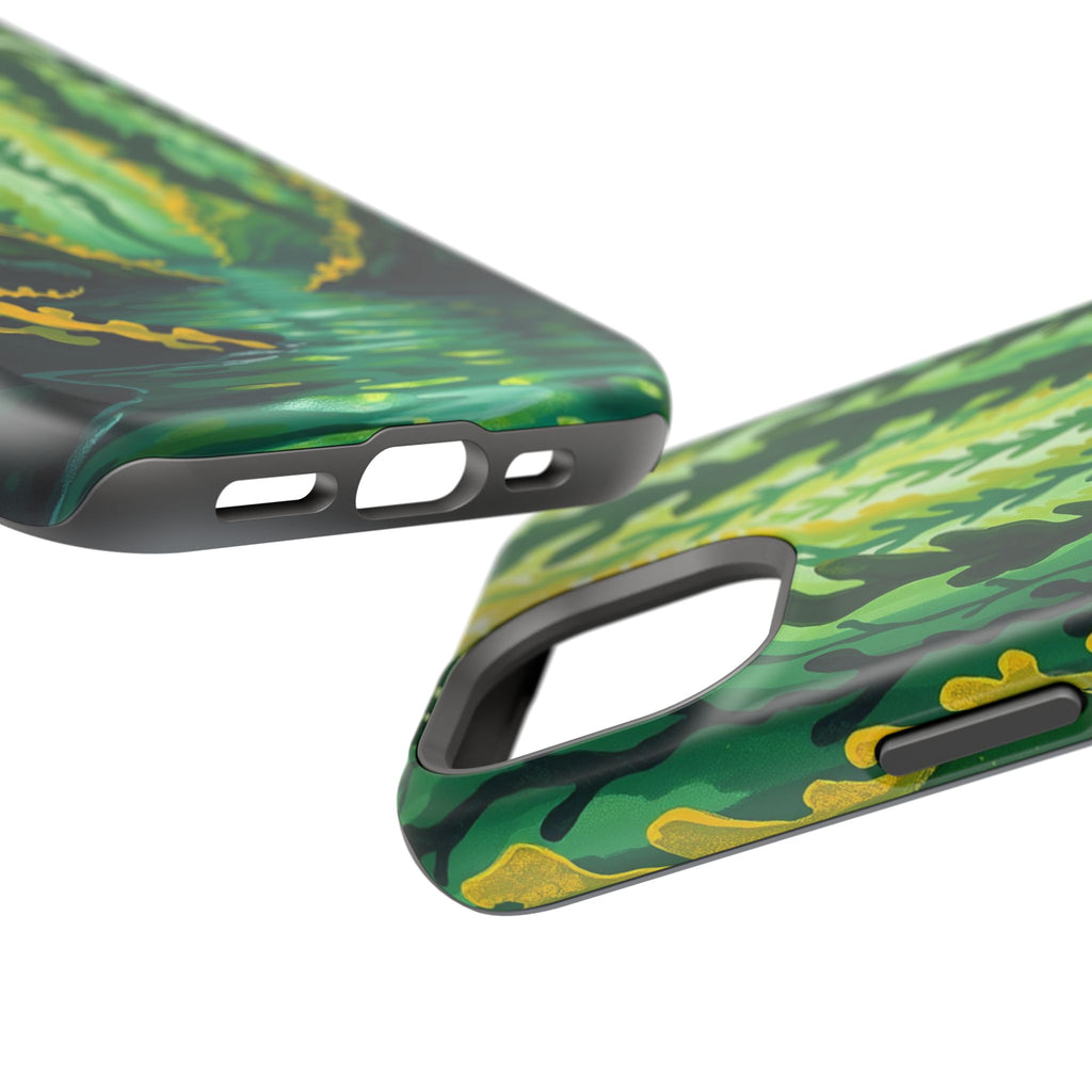 iPhone Kelp Forest Oil Painting Impressionist Slim iPhone Everyday · iPhone Case