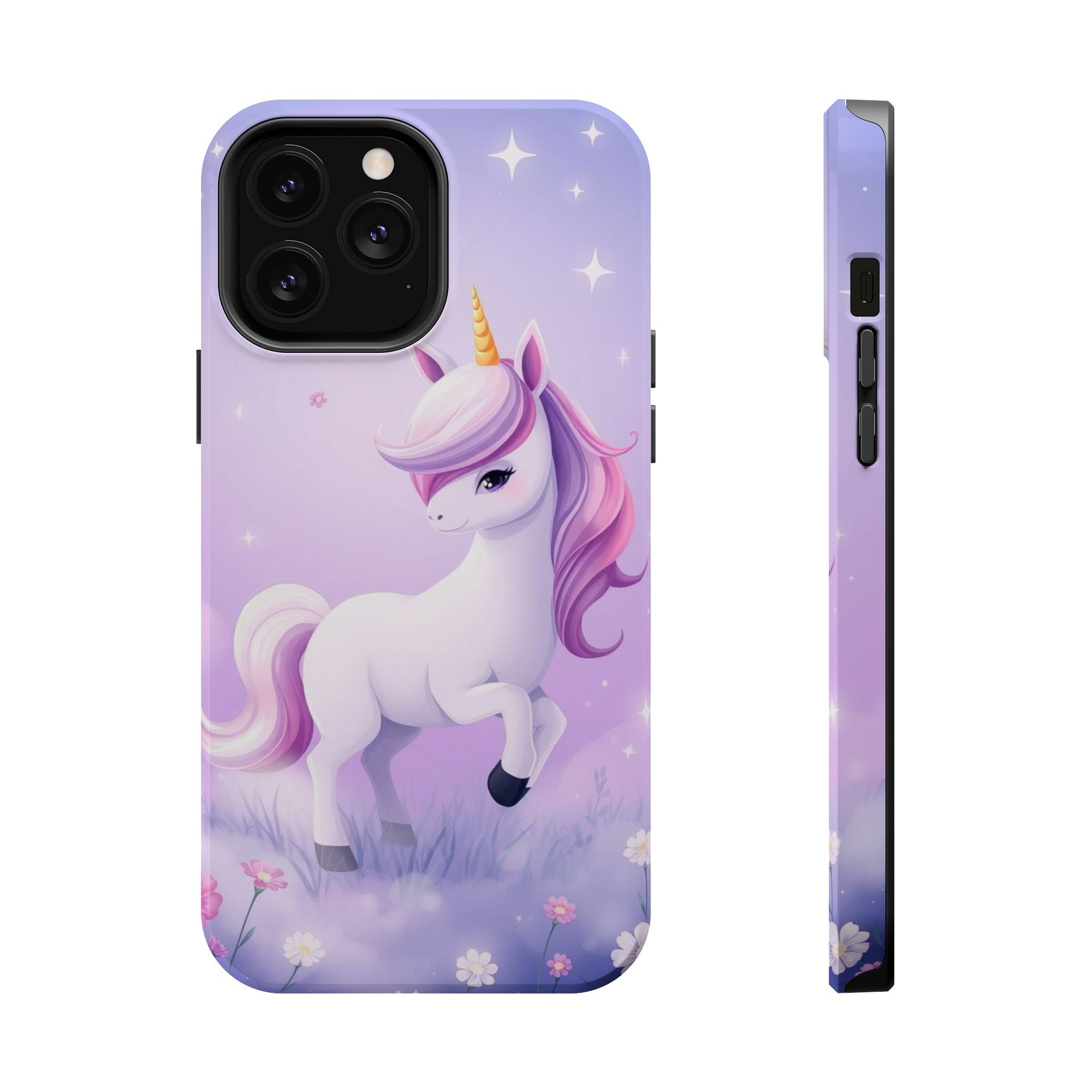 iPhone Lilac Mist Unicorn Kids Fun iPhone Phone Case Gift Artistic · iPhone Case